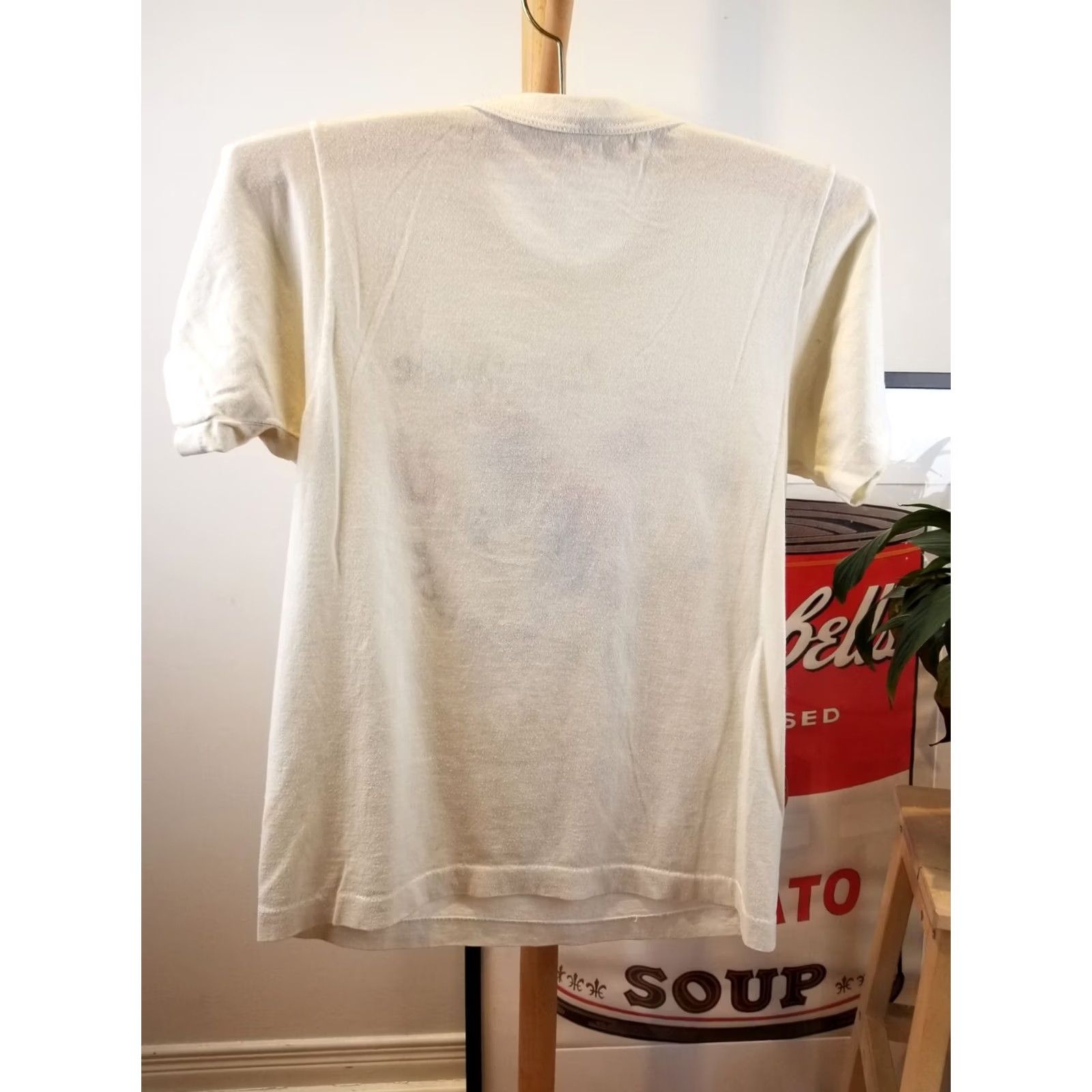 Vintage VINTAGE 80' NORDIC HERITAGE FOLK DANCERS SINGLE STITCH PAPER THIN T-SHIRT SZ S Shirt Men White 80s Retro USA Size US S / EU 44-46 / 1 - 6 Thumbnail
