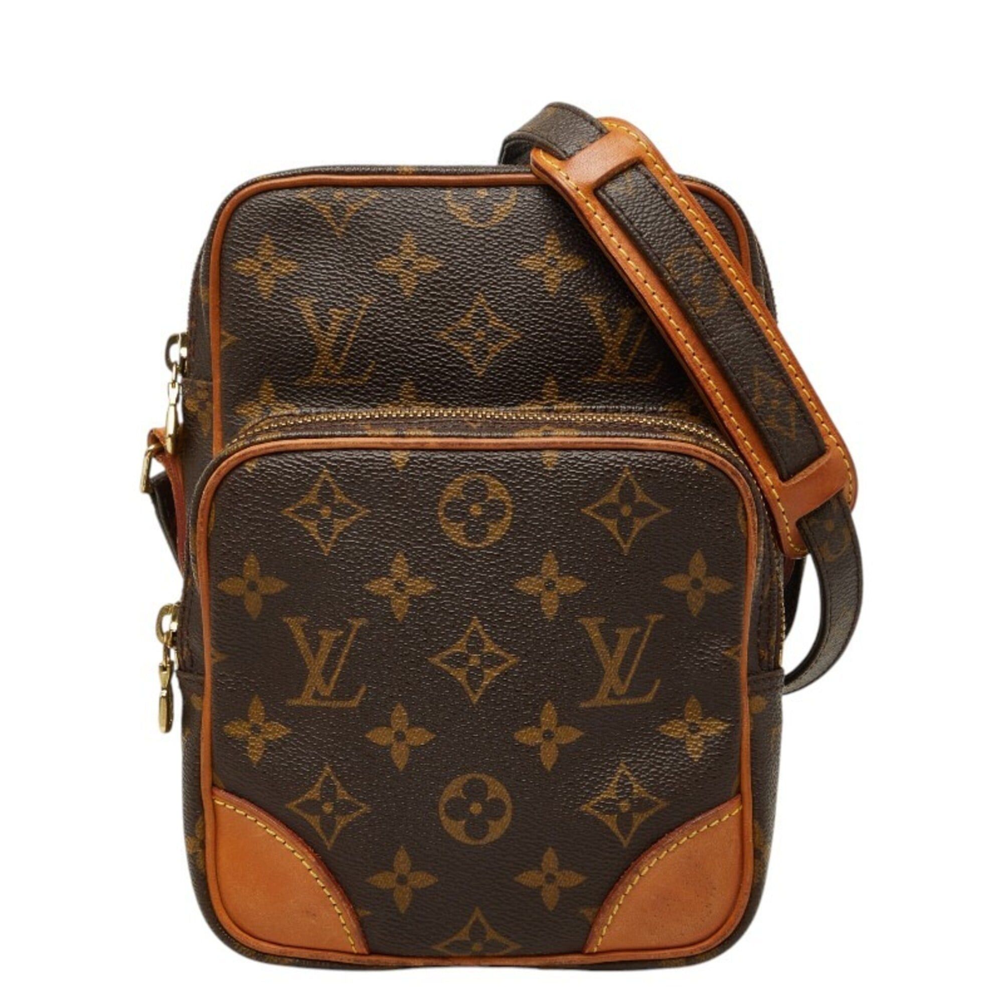 Louis Vuitton Louis Vuitton Monogram Amazon Crossbody Shoulder Bag M45236 Brown Leather Women's LOUIS VUITTON Size ONE SIZE - 1 Thumbnail