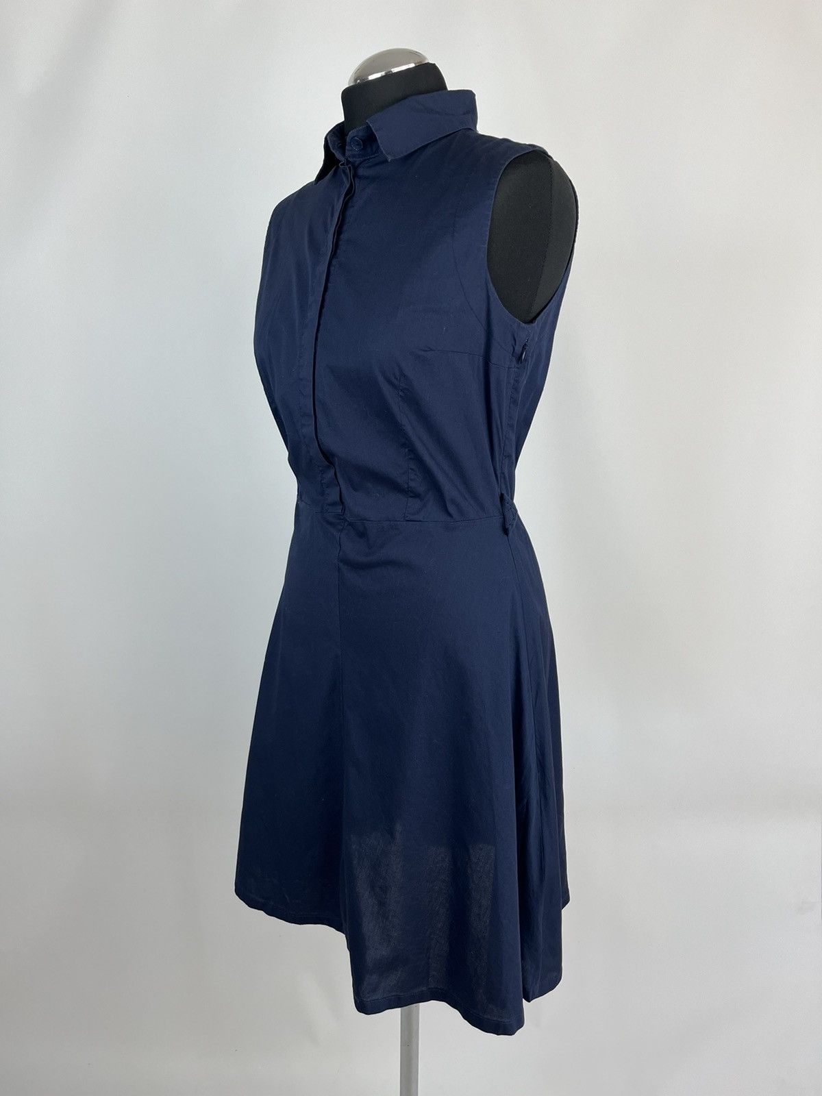 Other IVKO Woman Solid Blue Dress Size M (0414) Size M / US 6-8 / IT 42-44 - 2 Thumbnail