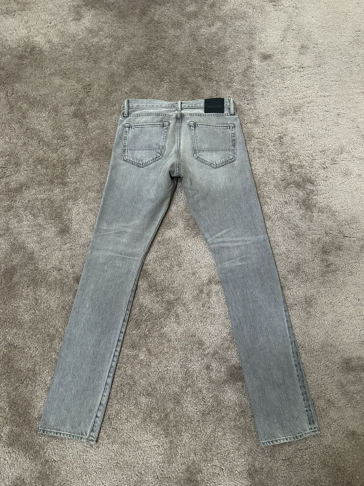 Tom Ford Tom ford grey selvidge denim size 29 Size US 29 - 3 Thumbnail