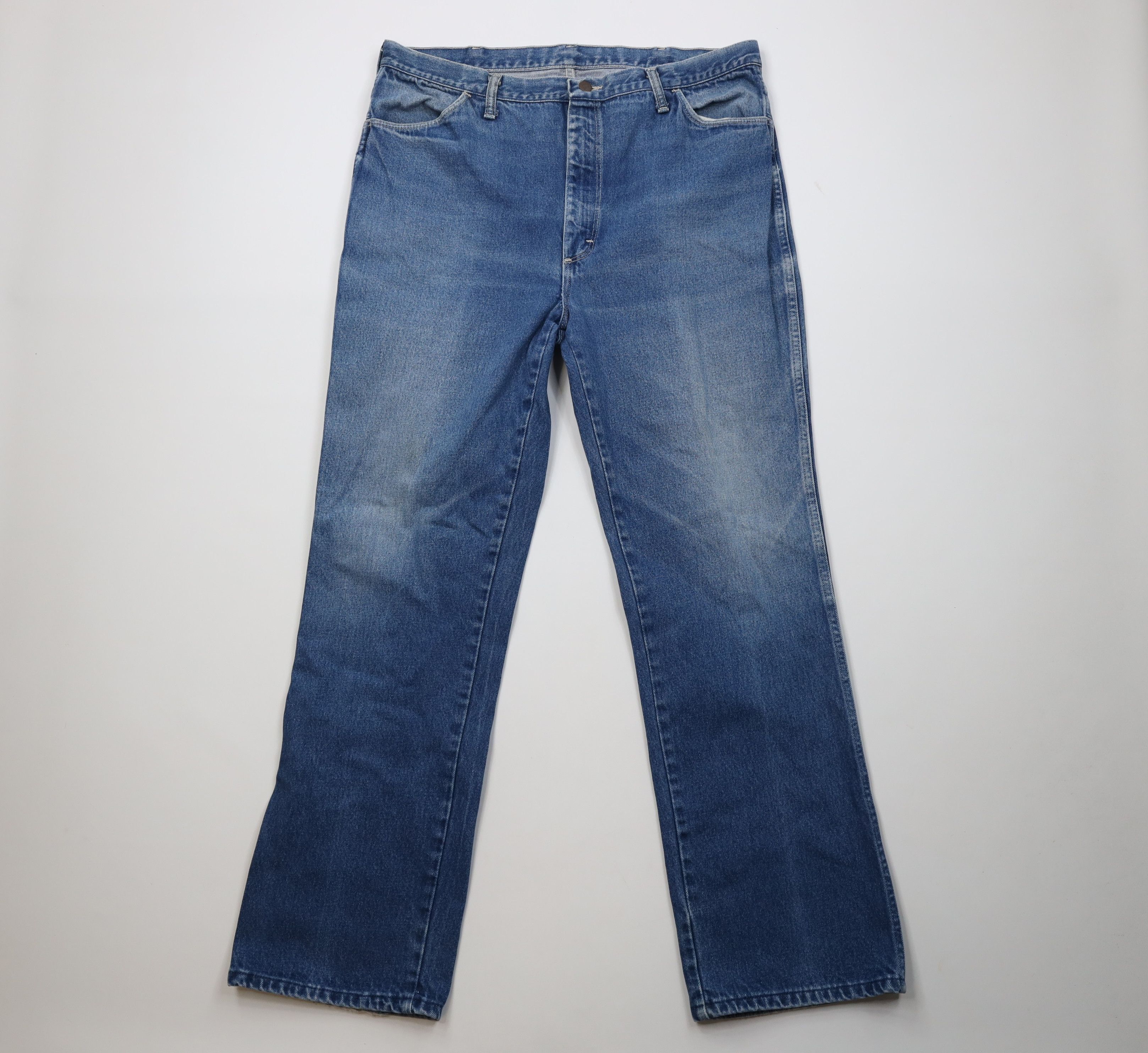Vintage Vintage 70s Streetwear Western Bootcut Denim Jeans USA Size US 40 / EU 56 - 1 Thumbnail