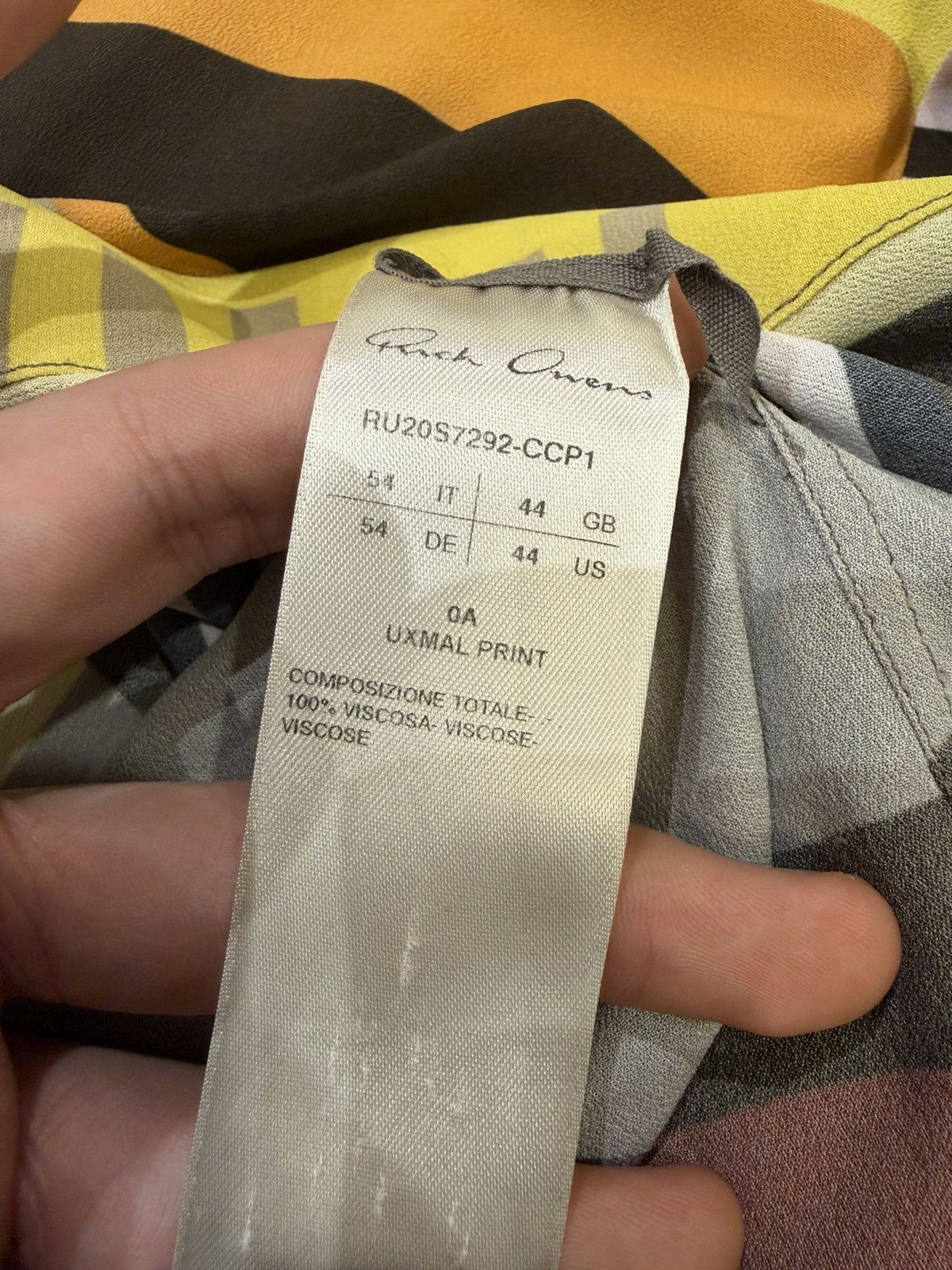 Rick Owens Rick Owens Tecuatl Uxmal Golf Shirt Size US L / EU 52-54 / 3 - 4 Thumbnail