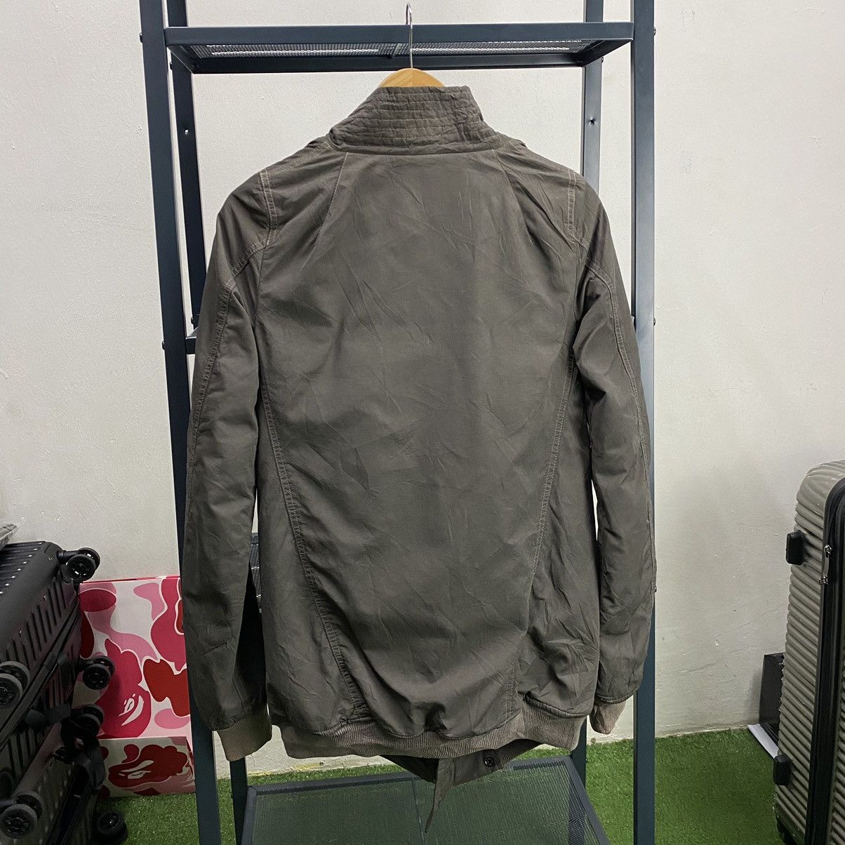 Rick Owens × Rick Owens Drkshdw Exploder parka jacket with body strap Size US XS / EU 42 / 0 - 6 Thumbnail