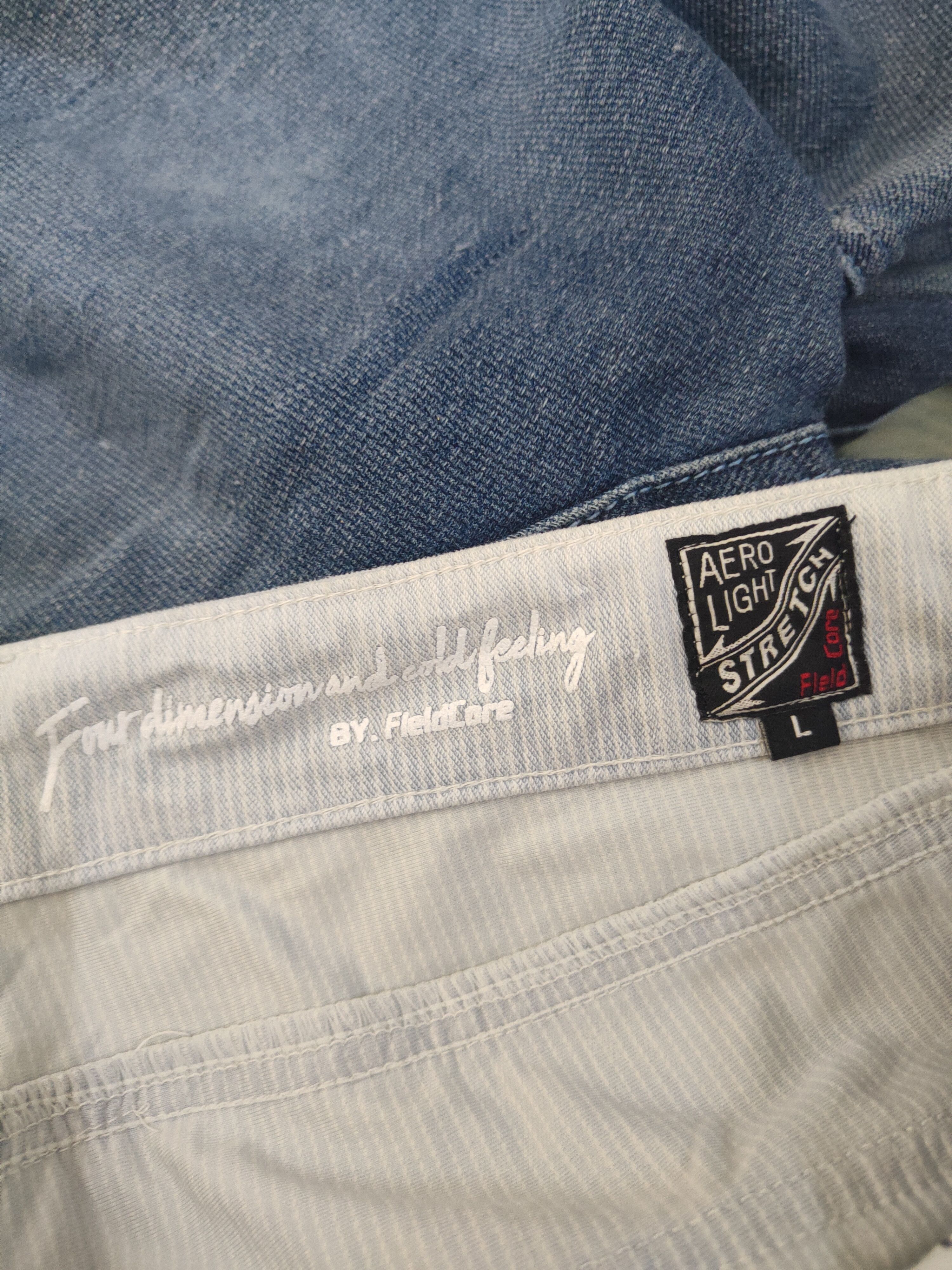 Japanese Brand FieldCore Light Blue Distressed Soft denim Jeans #W2000 Size US 32 / EU 48 - 15 Thumbnail