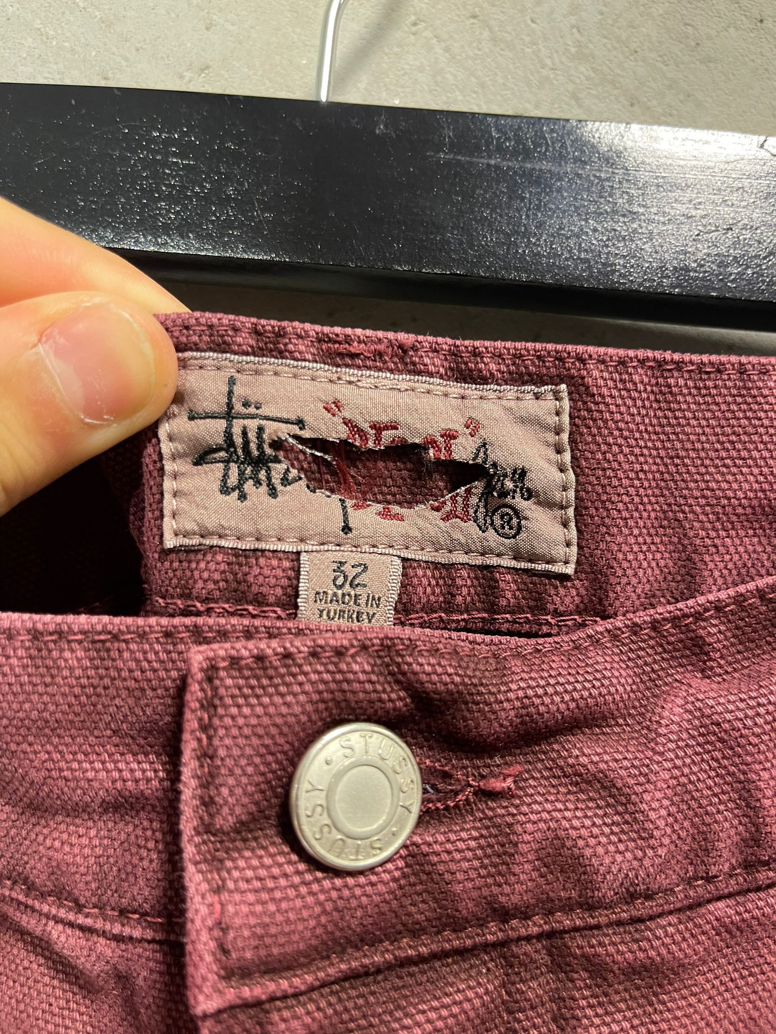 Stussy Stussy Big Ol Jean Shorts Red Size US 32 / EU 48 - 7 Thumbnail