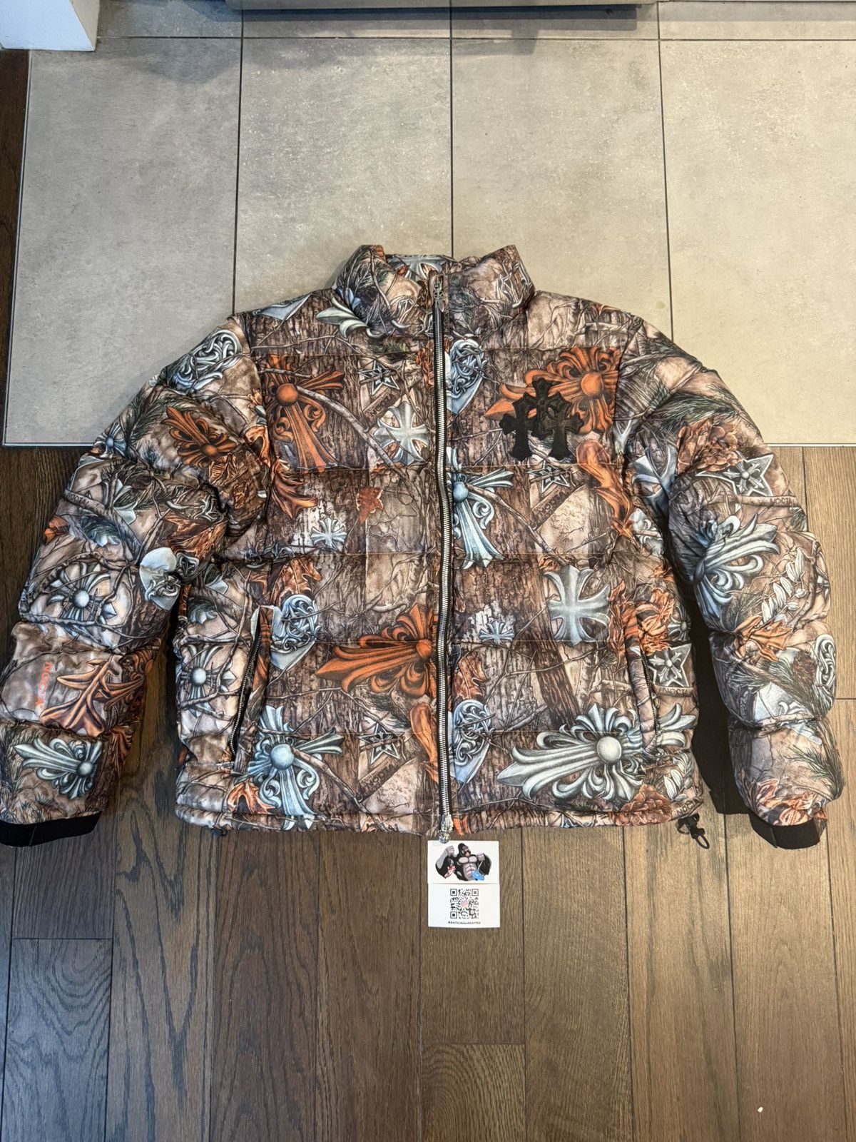 Chrome Hearts × Drake Chrome Hearts Nocta Puffer Jacket Coat Triple Cross Size US L / EU 52-54 / 3 - 3 Thumbnail