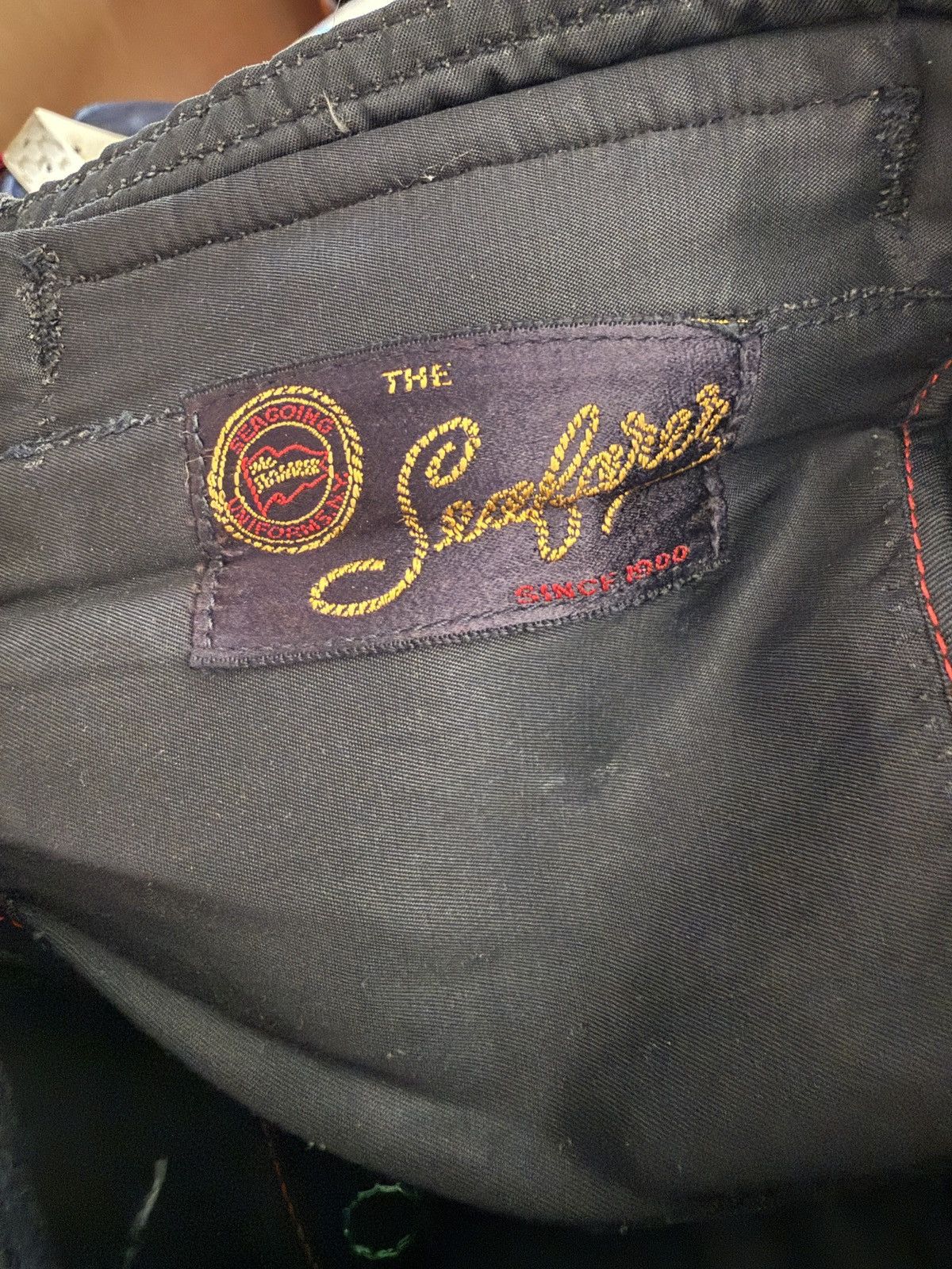 Vintage Vintage USN Seafarer 13 Button Wool Bell Bottom Pants Size US 32 / EU 48 - 6 Thumbnail