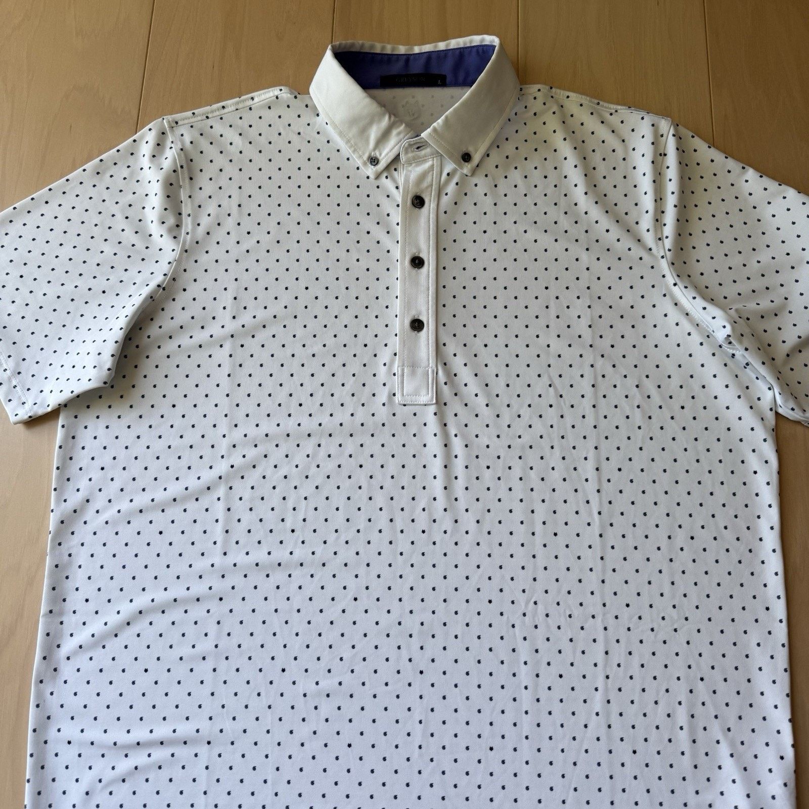 Other Greyson Polo Shirt L White Summer Lightweight Golf Tennis Size US L / EU 52-54 / 3 - 3 Thumbnail