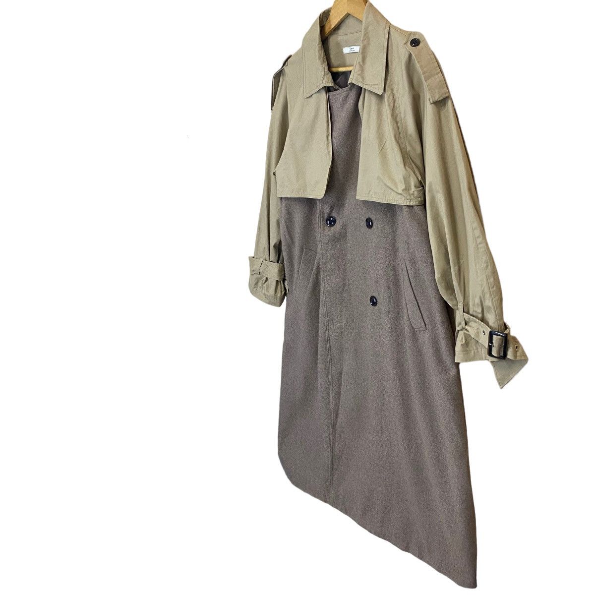 Issey Miyake UNGRID A New Class Casual Inspired Issey Miyake Long Coat Size US M / EU 48-50 / 2 - 3 Thumbnail