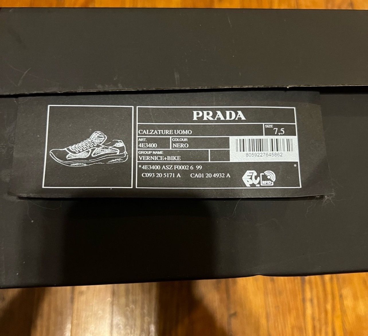 Prada Prada American cup men’s sneakers Size US 7.5 / EU 40-41 - 3 Thumbnail