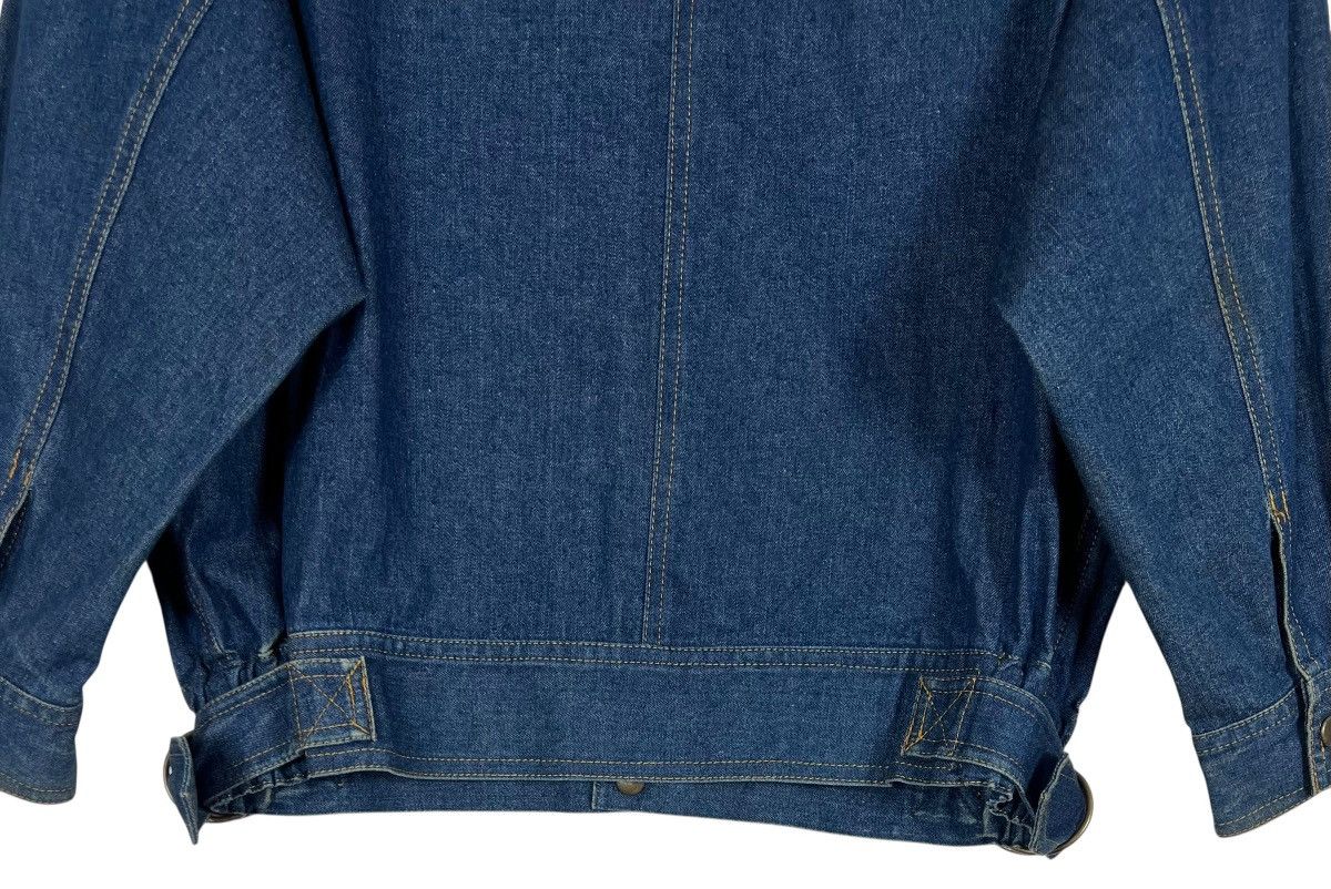 Japanese Brand 80s VINTAGE LABOURER KANAZAWA DENIM JACKET Size US M / EU 48-50 / 2 - 6 Thumbnail