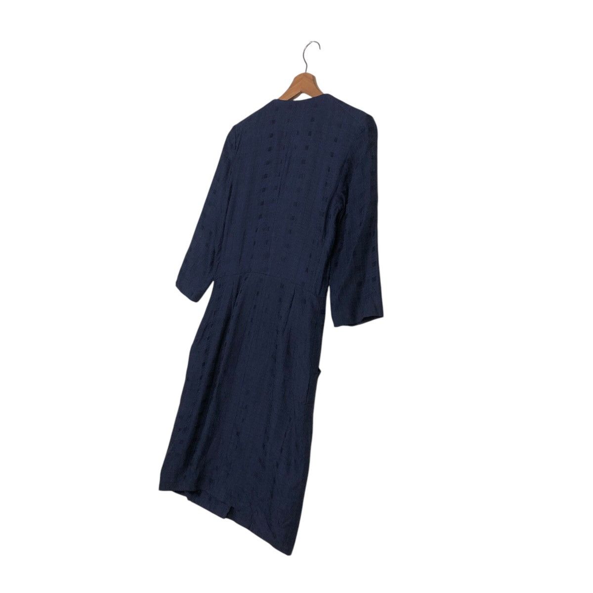 Designer × Yves Saint Laurent 📌Vintage Yves Saint Laurent Dress Rich Blue Size XS / US 0-2 / IT 36-38 - 12 Thumbnail