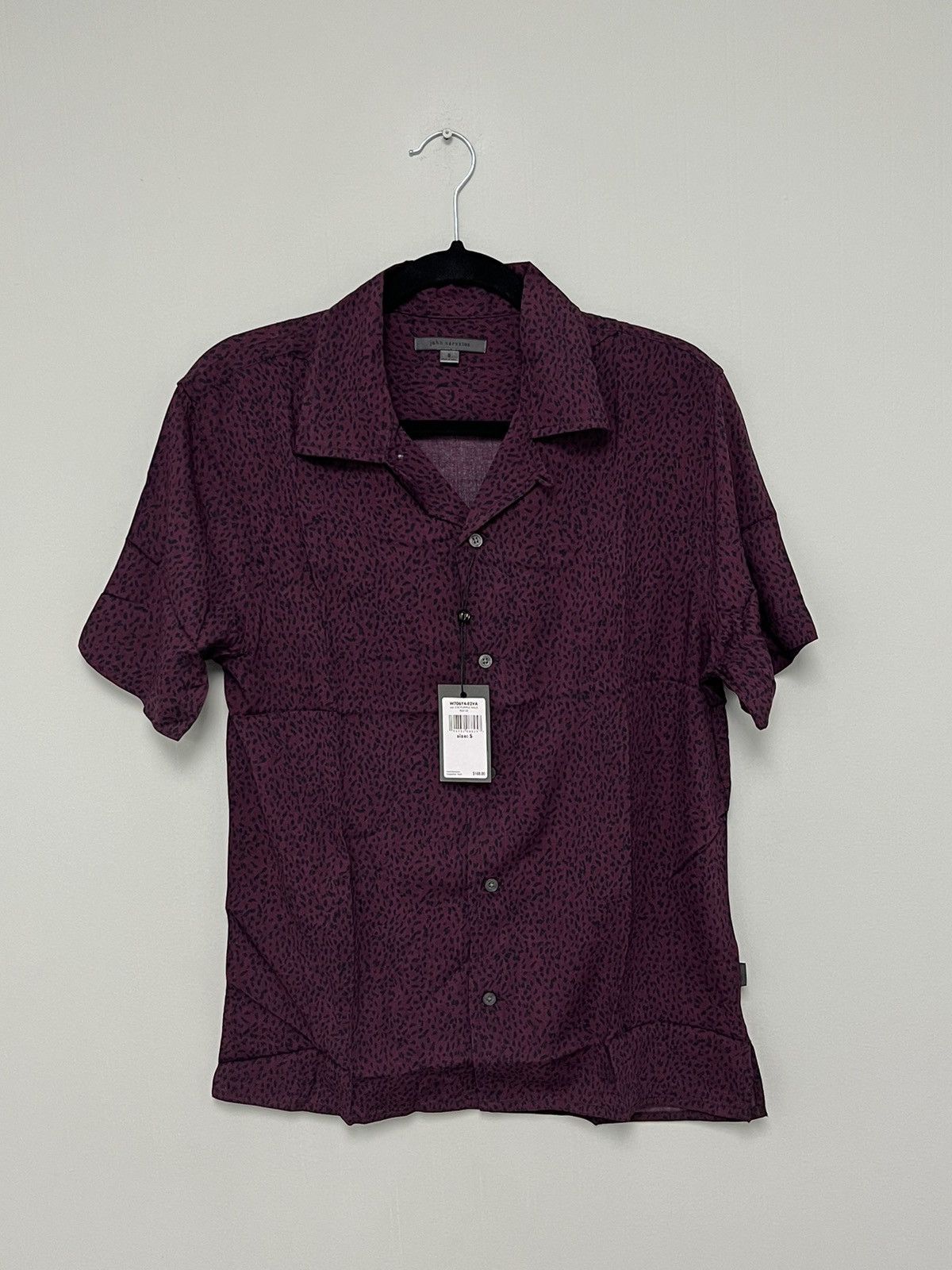 John Varvatos Denny SS shirt. Small Size US S / EU 44-46 / 1 - 3 Thumbnail