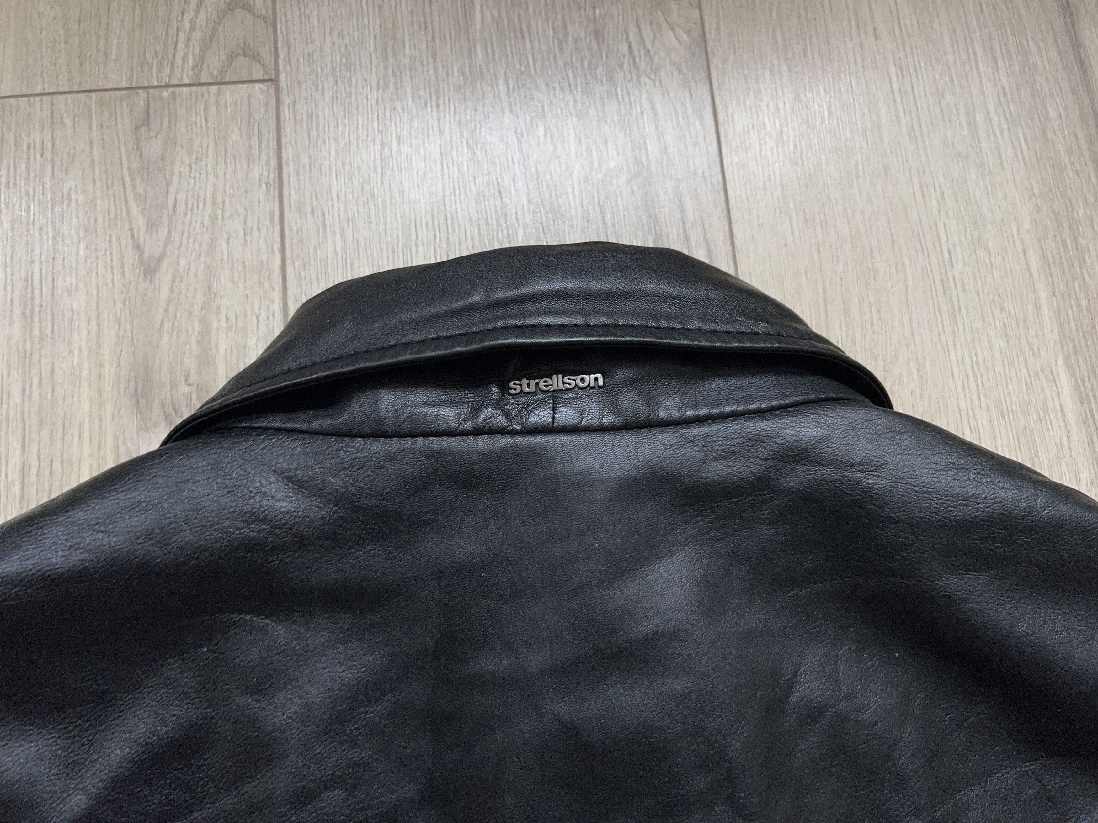 Strellson Mens Swiss Black Soft Leather Jacket Blazer Style Size 50 M Size US M / EU 48-50 / 2 - 20 Thumbnail