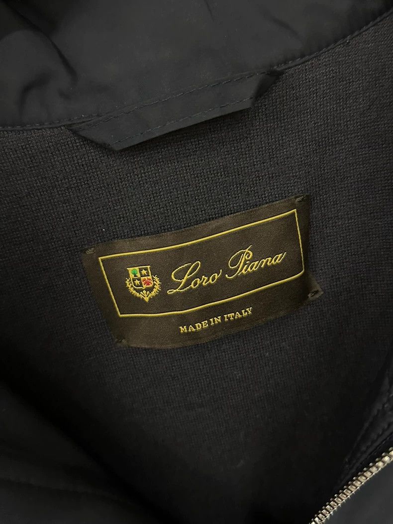 Loro Piana LORO PIANA Dark blue classic traveler's jacket Size M / US 6-8 / IT 42-44 - 4 Thumbnail