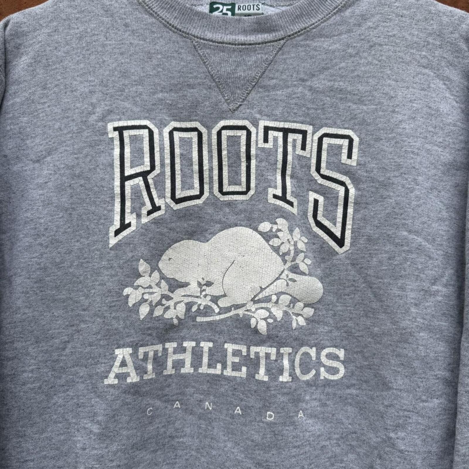 Roots vintage roots athletics Canada crewneck sweatshirt 00s XS/S Size US XS / EU 42 / 0 - 2 Thumbnail