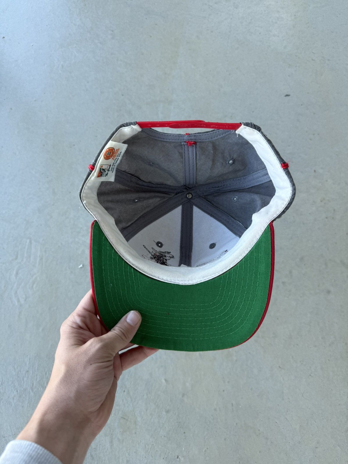 NCAA Vintage 90s UNLV Running Rebels The Game Snapback Hat Size ONE SIZE - 4 Thumbnail