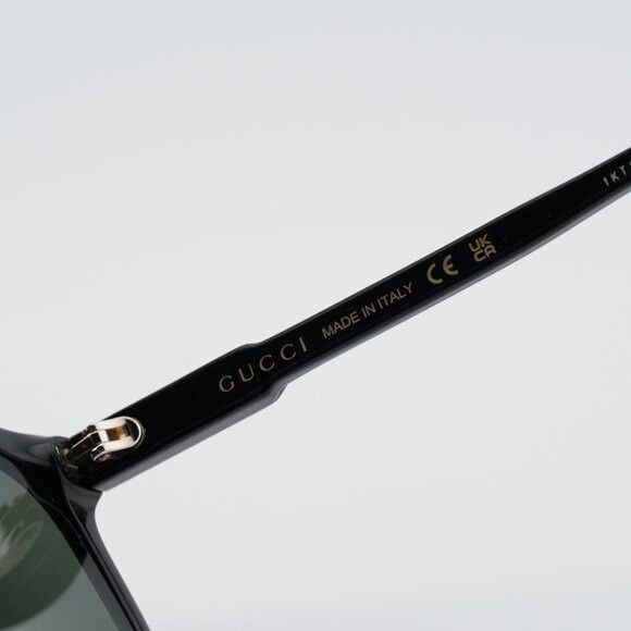 Gucci Gucci GG1819S 001 Sunglasses Black Square Frame, Grey Lenses Size ONE SIZE - 7 Thumbnail