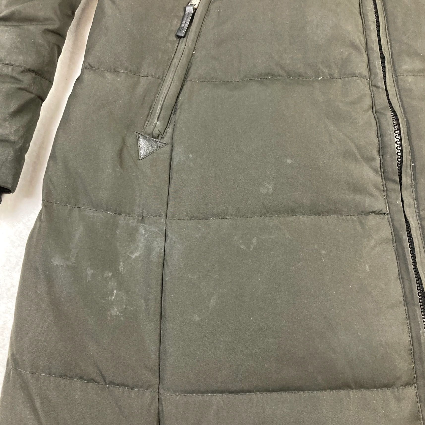 Ralph Lauren Lauren Ralph Lauren Goose Down Jacket Women's XS Green Quilted Hooded Fur Lined Parka Long Coat Jacket Size XS / US 0-2 / IT 36-38 - 6 Thumbnail