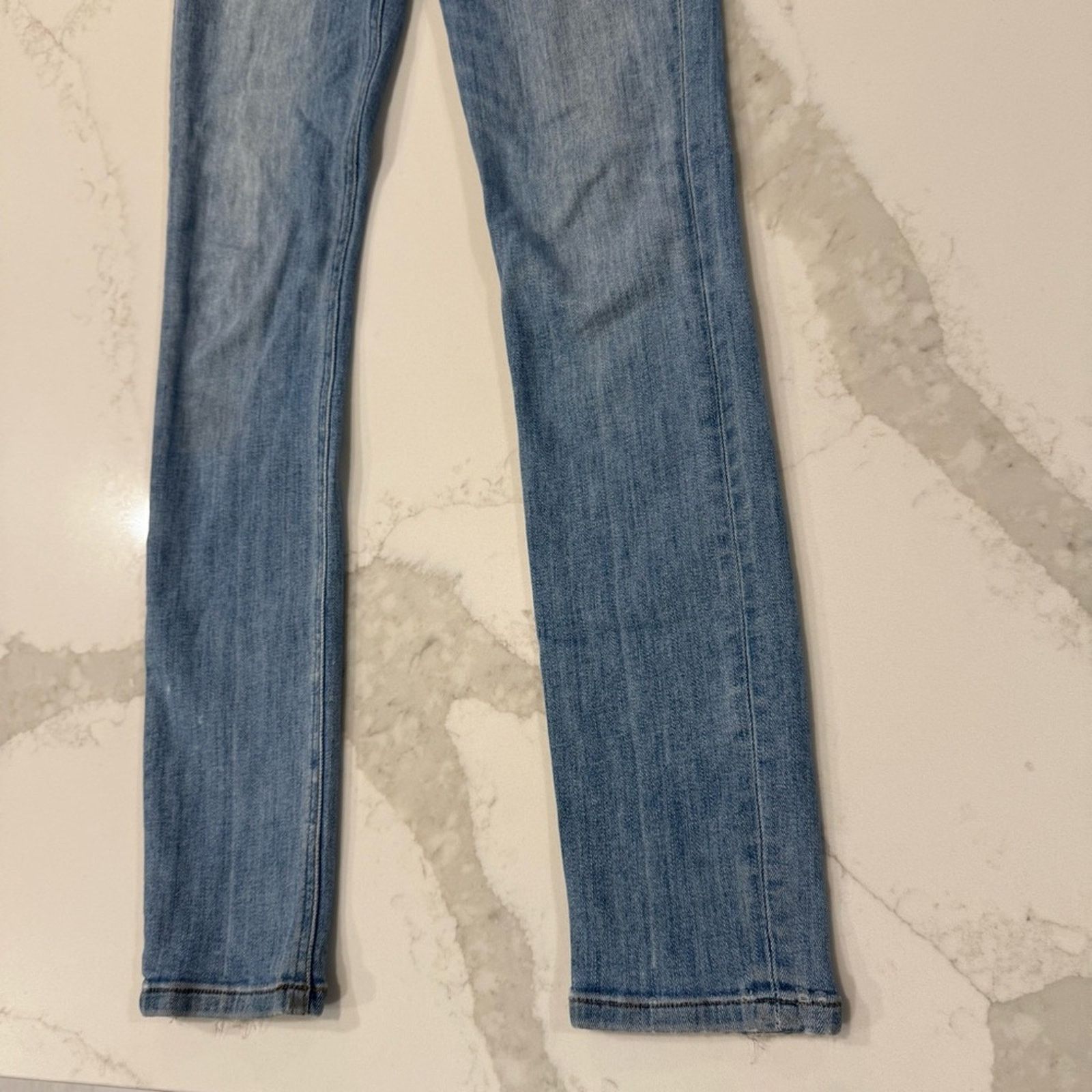 Reformation Reformation Ultra High Rise Skinny Denim Jeans Womens 24 Size 24" / US 00 / IT 34 - 2 Thumbnail