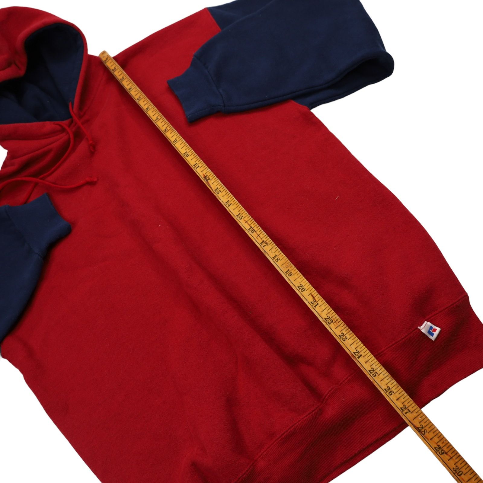 Russell Athletic × Vintage Vintage Russell Athletics 2 Tone Hoodie Size US XL / EU 56 / 4 - 8 Thumbnail