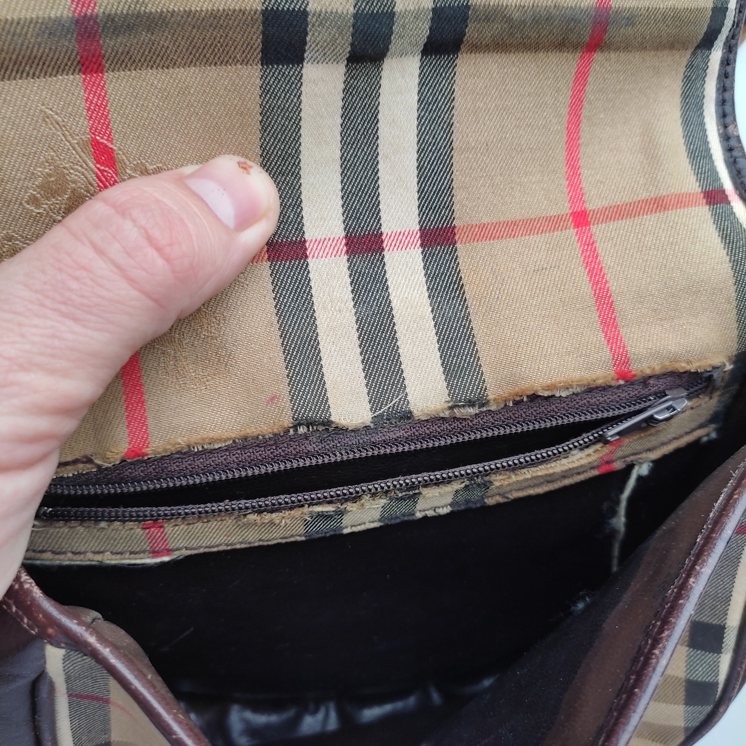 Burberry × Vintage Burberrys vintage crossbody bags nova check Size ONE SIZE - 15 Thumbnail