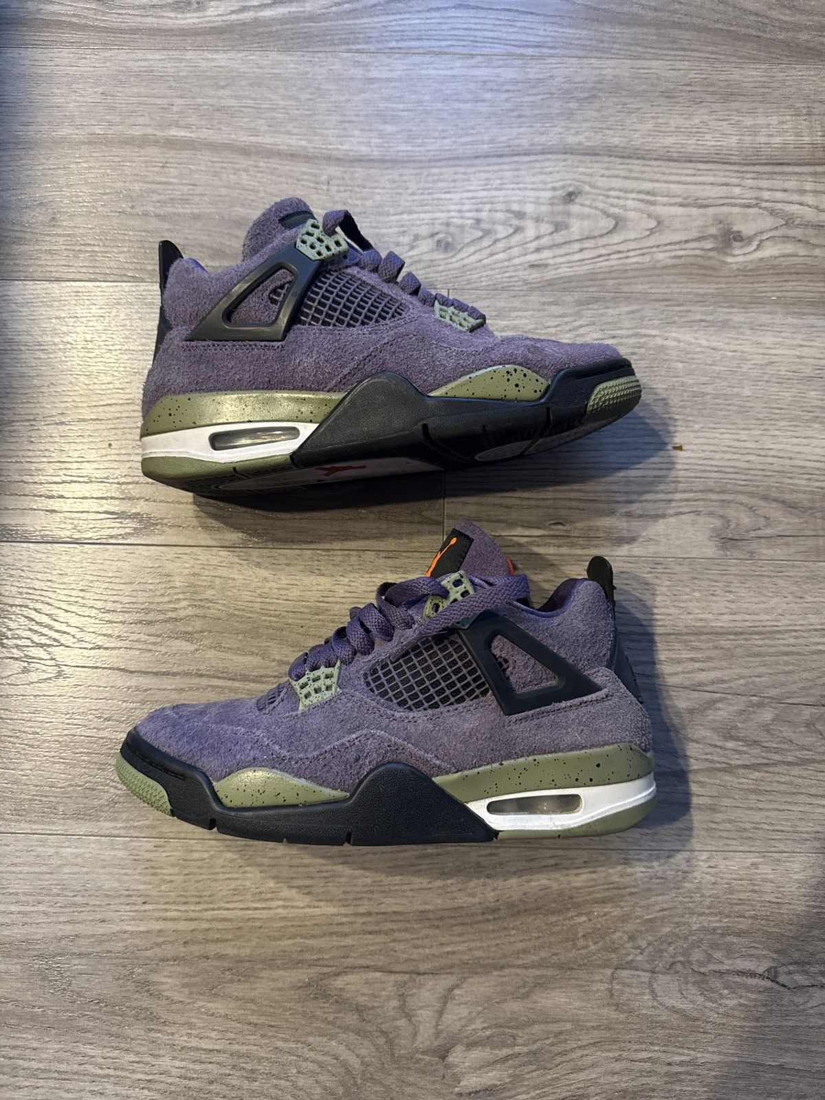 Nike Nike Air Jordan 4 Retro "Canyon Purple" Size US 5.5 / EU 38 - 1 Thumbnail