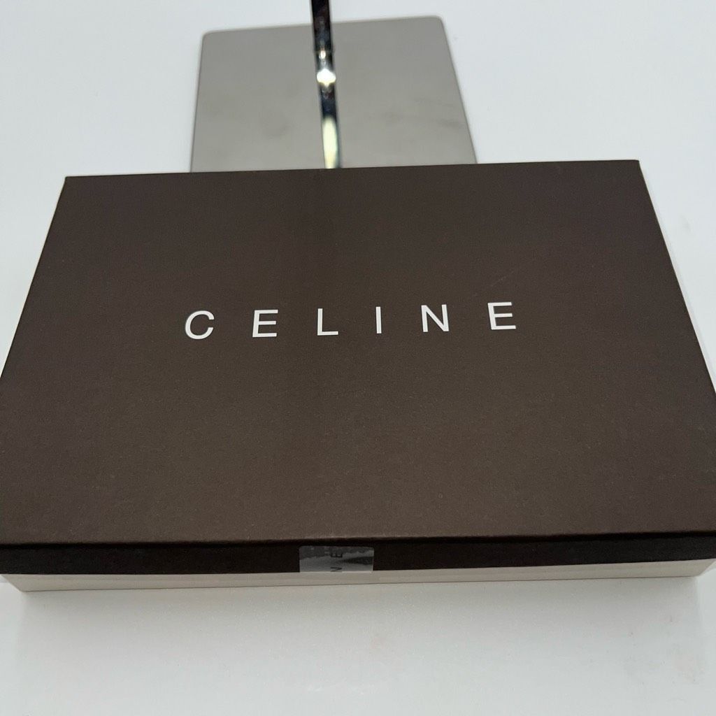 Celine CELINE RARE Embossed Macadam Long Leather Wallet with full inclusion Size ONE SIZE - 7 Thumbnail