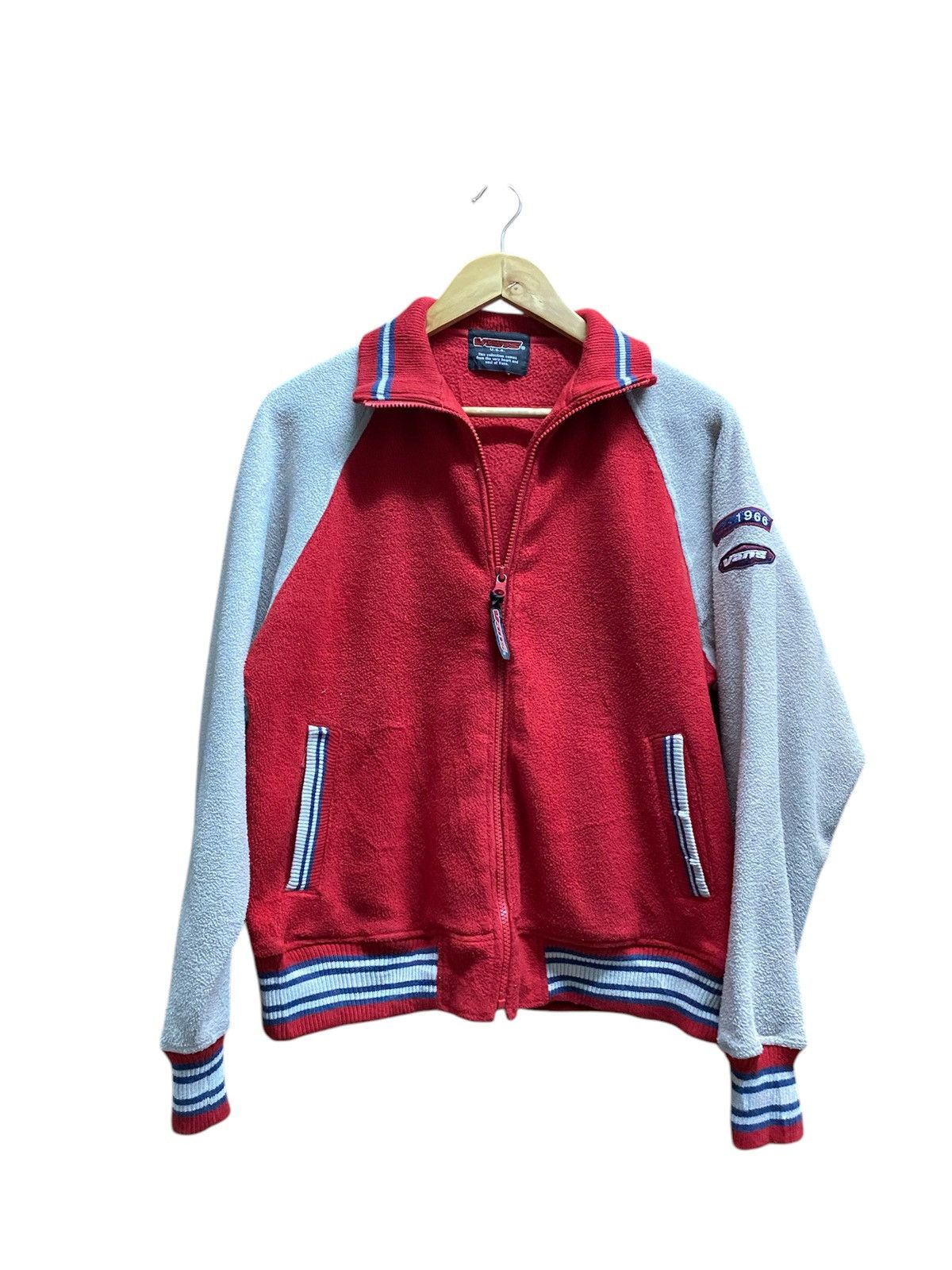 Vans × Vintage Vintage Vans fleece zipper jacket Size US M / EU 48-50 / 2 - 2 Thumbnail