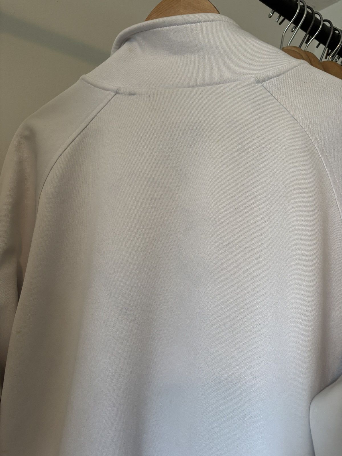 Nike White Nike Athletic Zip-up Size US XL / EU 56 / 4 - 7 Thumbnail
