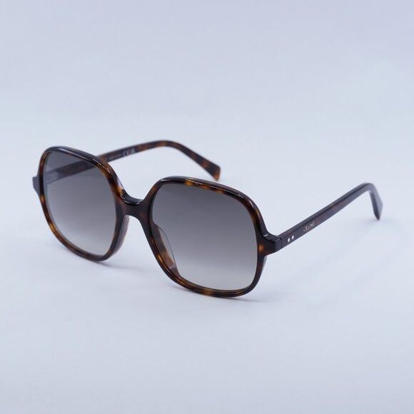 Celine Celine CL40244U 52F Sunglasses Havana Frame - Lowest Price! Size ONE SIZE - 4 Thumbnail