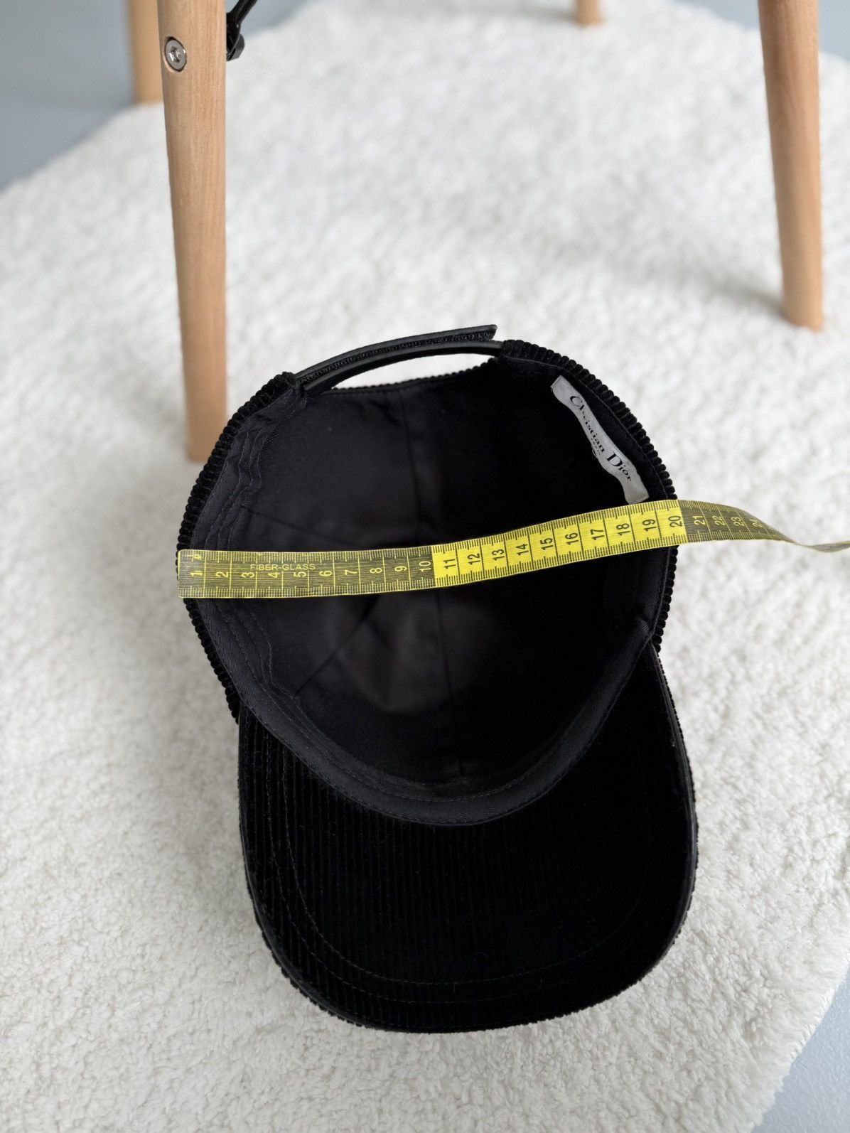 Dior Dior D-Player Cap Corduroy Black Size ONE SIZE - 15 Thumbnail