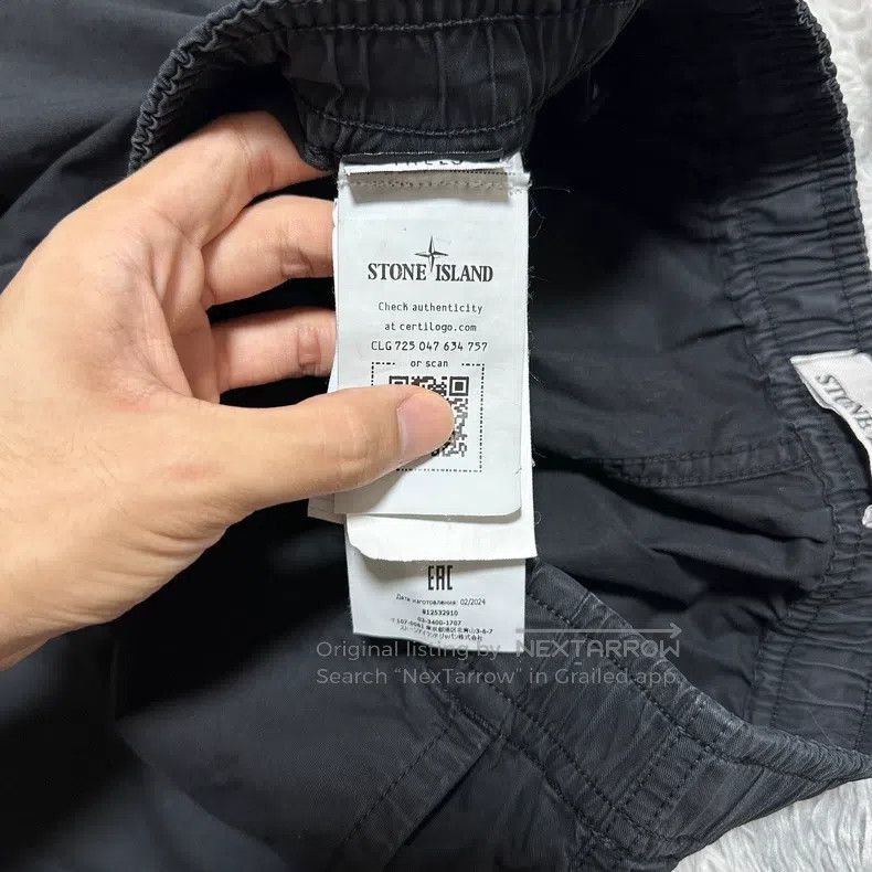 Stone Island Stone Island Work Pants Trousers Black Size US 30 / EU 46 - 6 Thumbnail