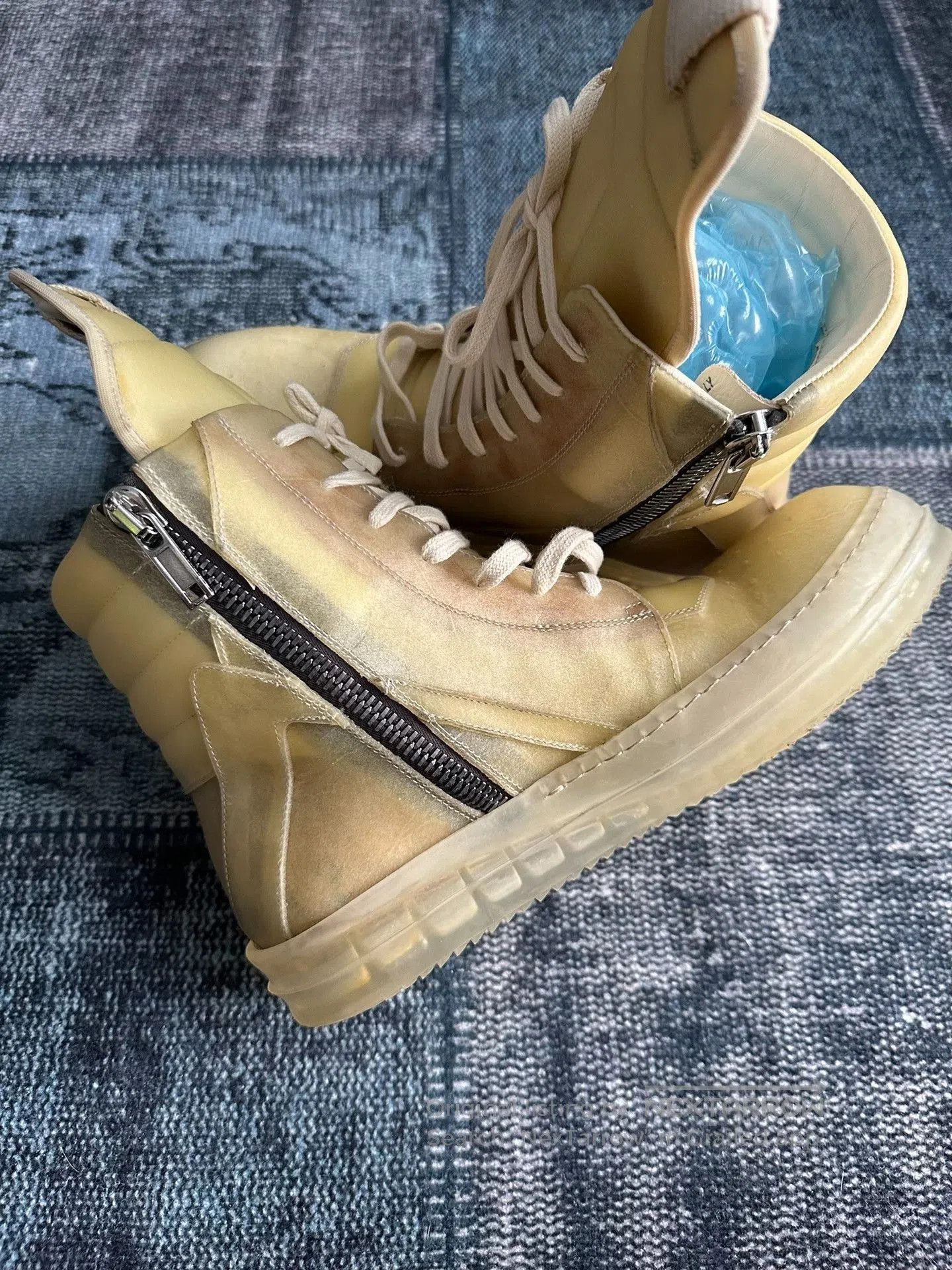 Rick Owens Rick Owens Ghost Inverted Triangle 41. Size US 8 / EU 41 - 3 Thumbnail