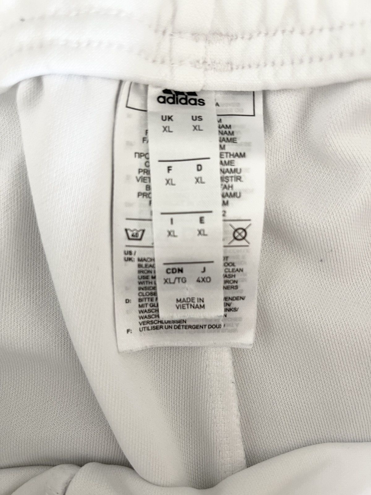Adidas STEAL! VTG 2000s Adidas Trio Football Training Sweatpants Size US 36 / EU 52 - 8 Thumbnail