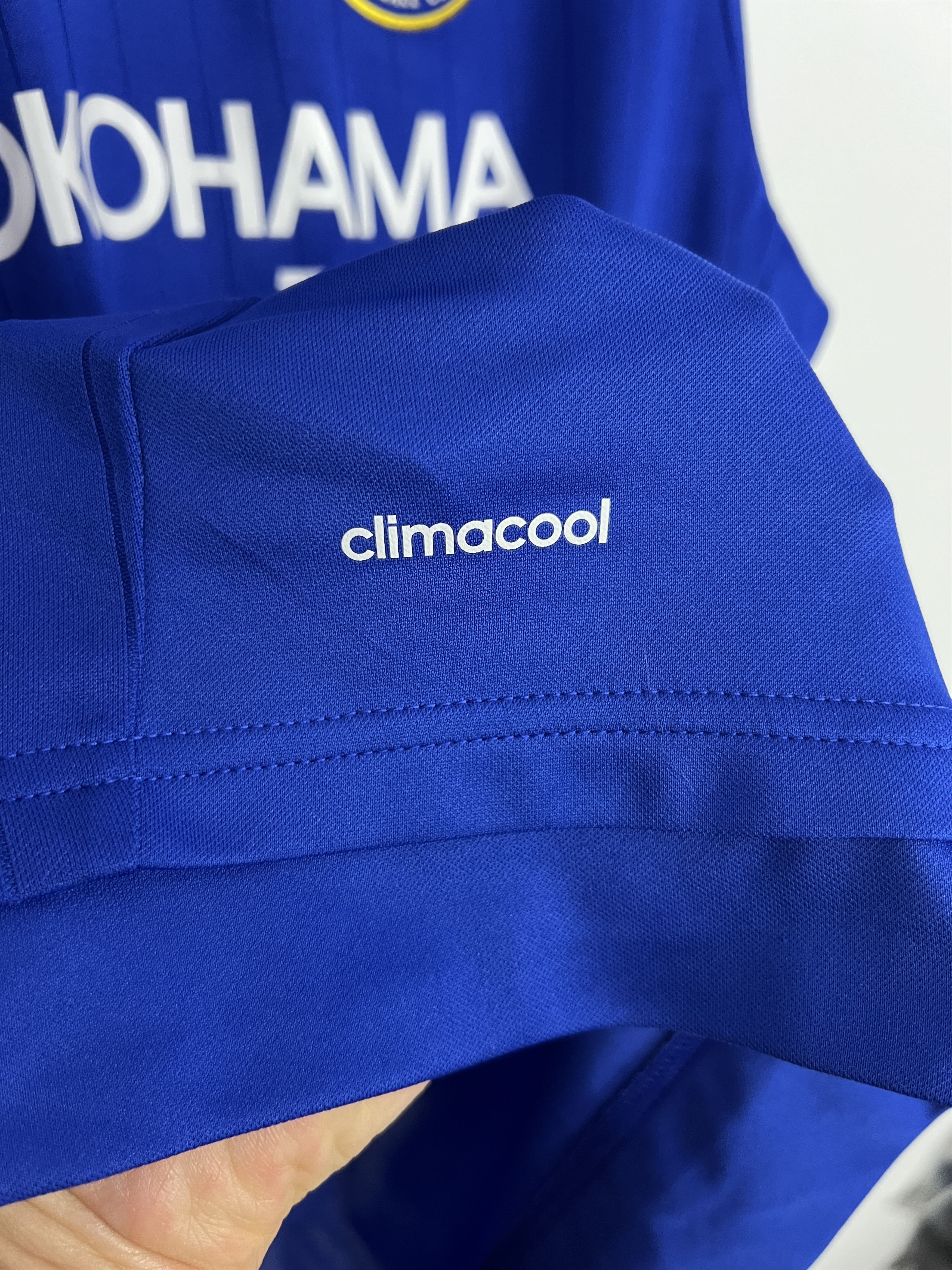 Adidas Chelsea Home football shirt Soccer Long Sleeve Jersey Trikot Size US L / EU 52-54 / 3 - 5 Thumbnail