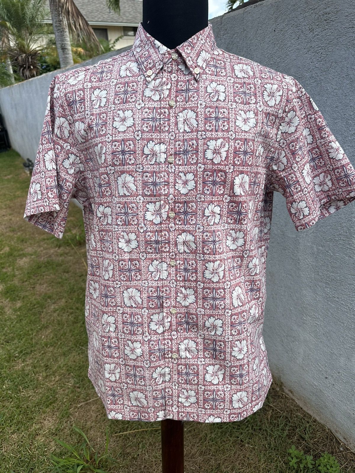 Reyn Spooner New Reyn Spooner Classic Pua Patchwork Pink Hawaiian Men's M Size US M / EU 48-50 / 2 - 1 Thumbnail