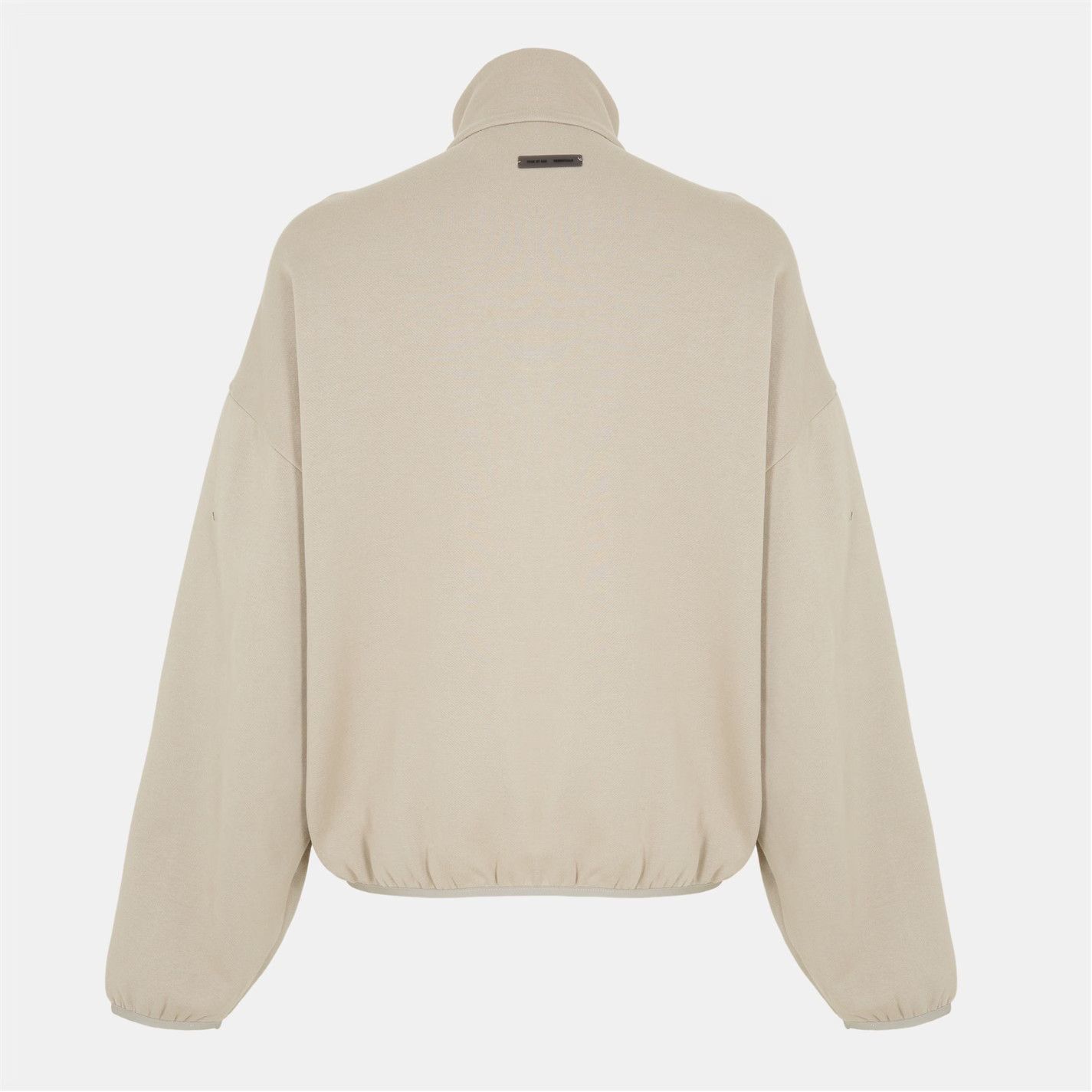 Fear of God o1g2r1mq0426 Fleece Relaxed Fit Zip Tracksuit Jacket Beige Size US L / EU 52-54 / 3 - 5 Thumbnail