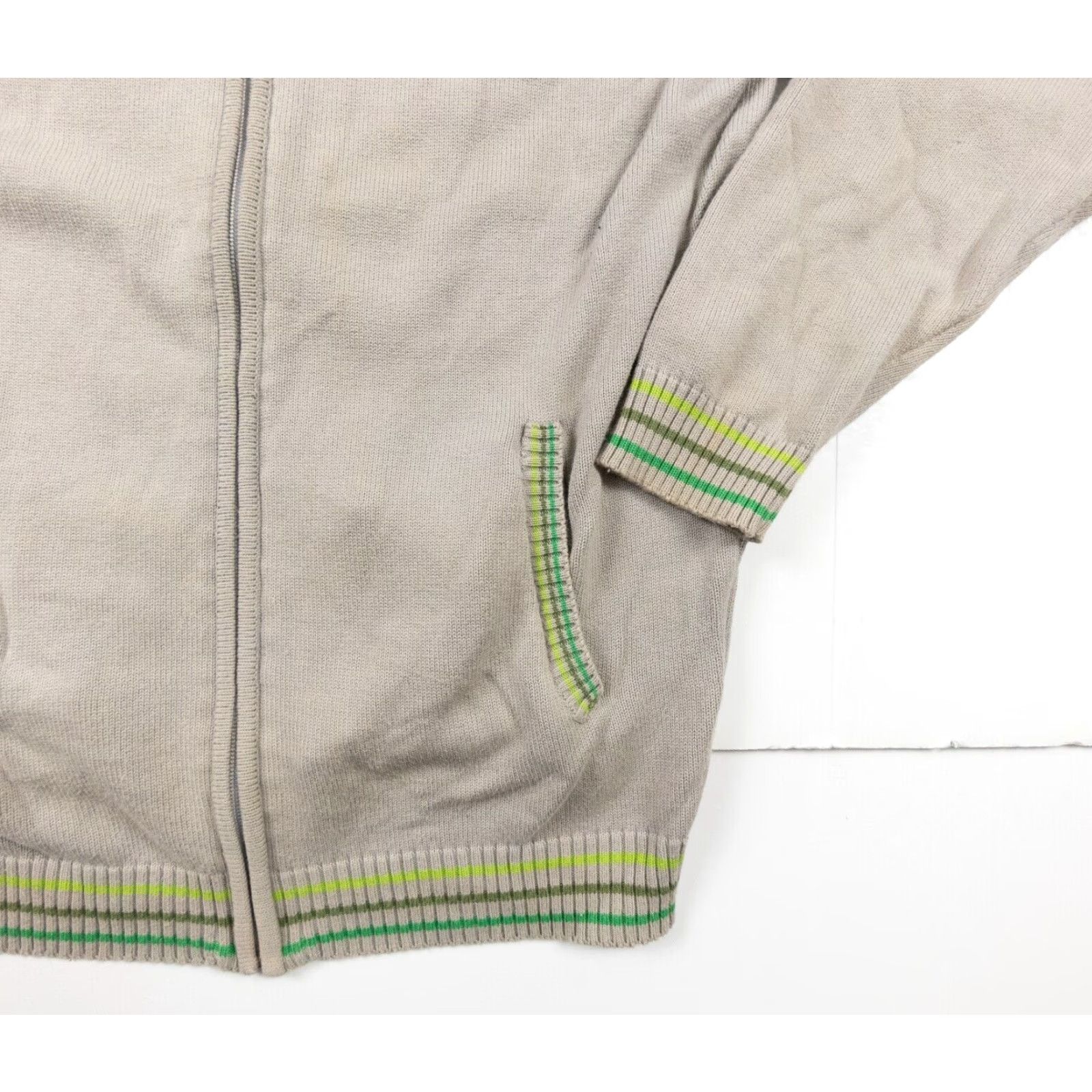 Vintage LRG Full Zip Hoodie Men’s Large Gray Knitted Long Sleeve Streetwear Size US L / EU 52-54 / 3 - 4 Thumbnail