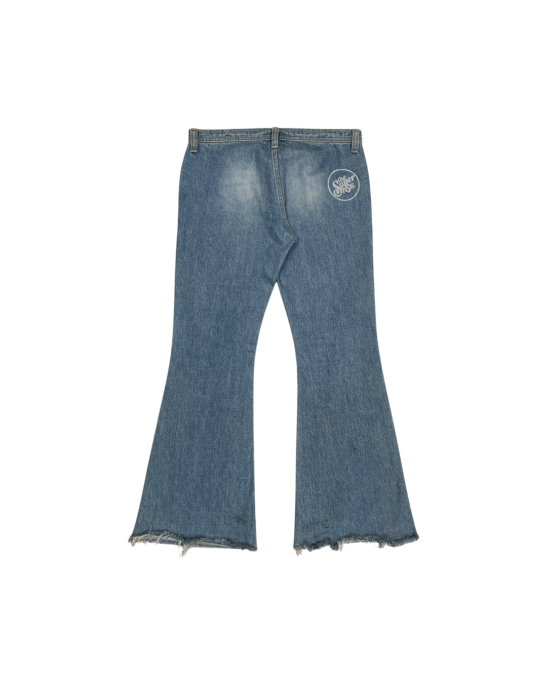 Hysteric Glamour Hysteric Glamour The Super Hys Printed Bootcut Denim Pants Size US 32 / EU 48 - 5 Thumbnail