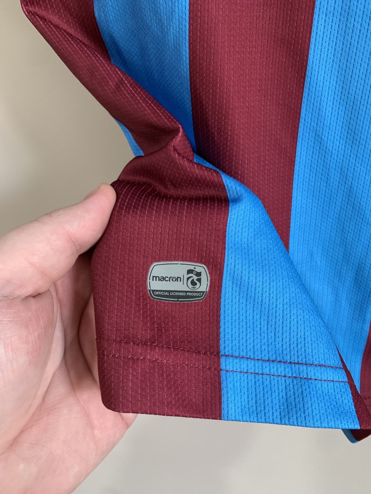 Macron Trabzonspor Home Football Shirt Macron Soccer Jersey Size S Size US S / EU 44-46 / 1 - 5 Thumbnail