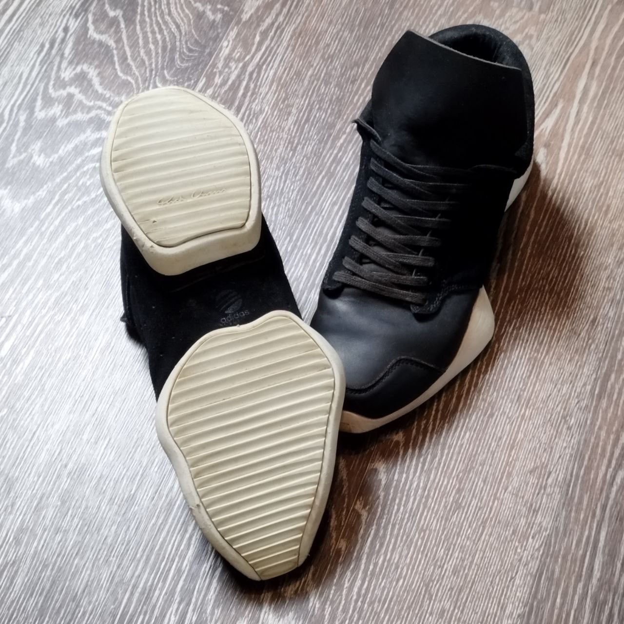 Rick Owens FW15 Rick Owens x Adidas runner Size US 8.5 / EU 41-42 - 4 Thumbnail