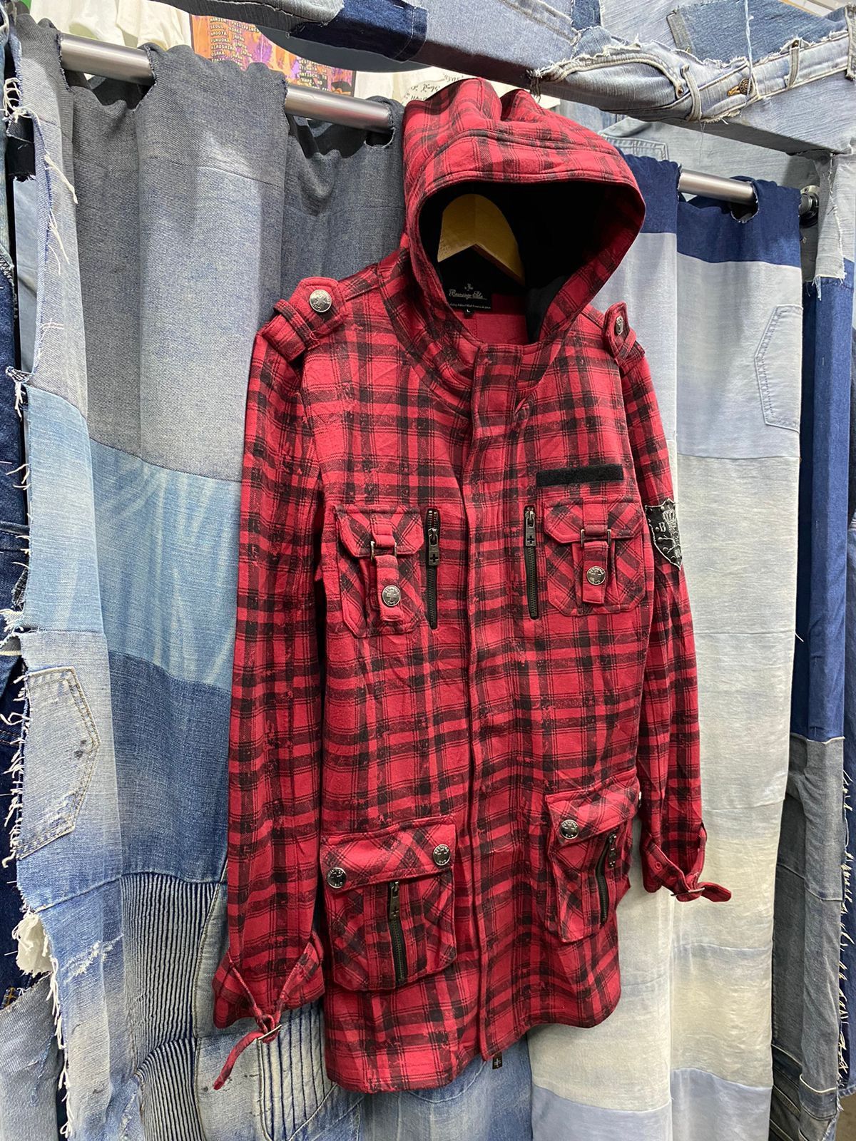 Japanese Brand Light Jacket “Bernings Sho” Size US L / EU 52-54 / 3 - 3 Thumbnail
