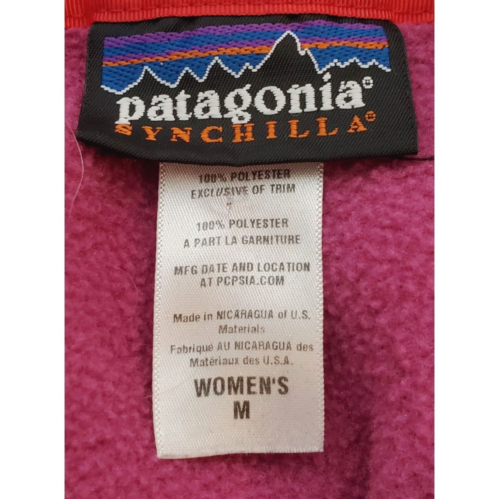 Patagonia Patagonia Lightweight Synchilla Snap-T Pullover in Mock Purple 25455 Women's M Size M / US 6-8 / IT 42-44 - 4 Thumbnail