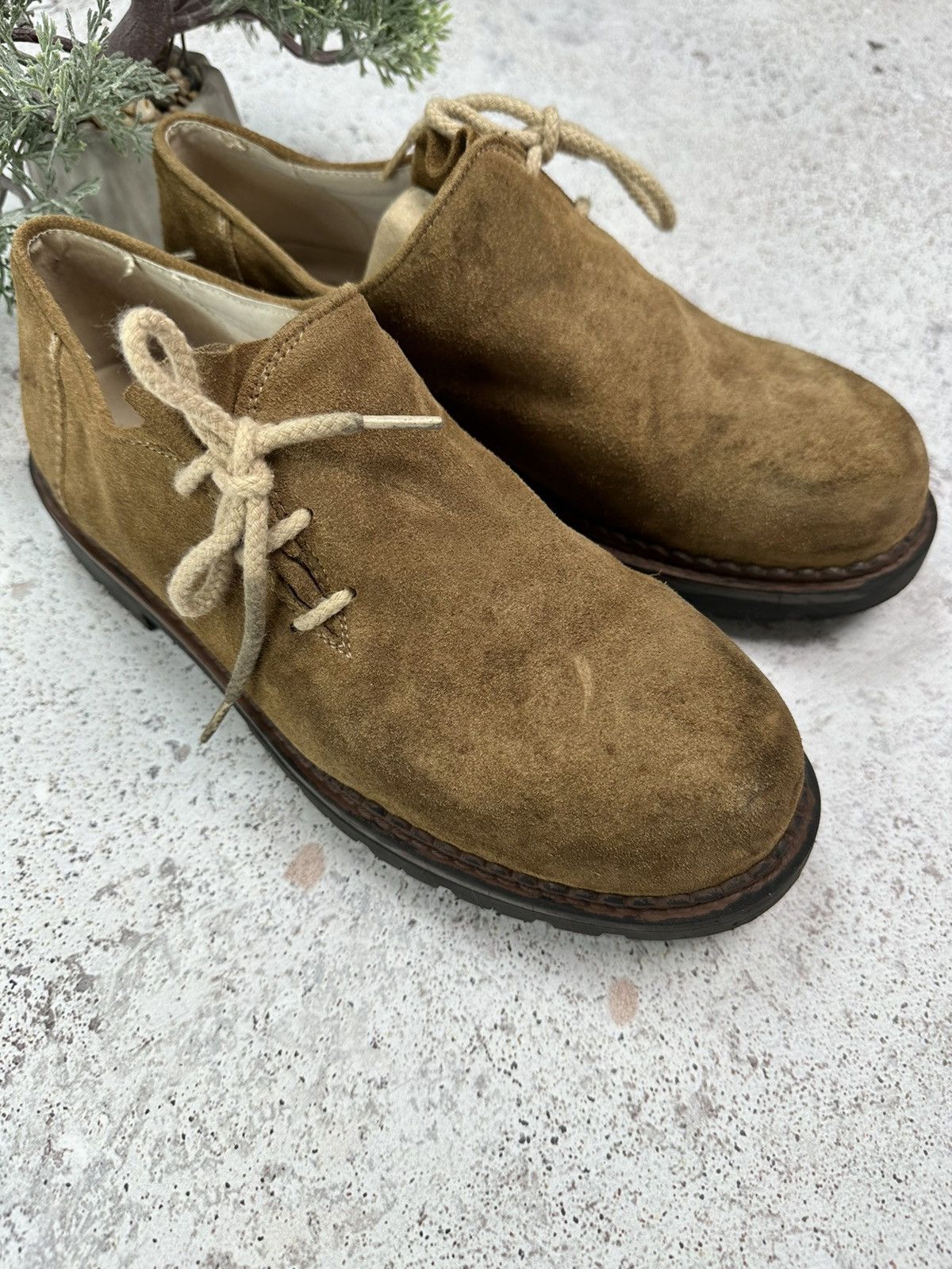Genuine Leather × Vintage Vintage Stockerpoint Suede Shoes Men 41 Made in Italy 8 Size US 8 / EU 41 - 5 Thumbnail