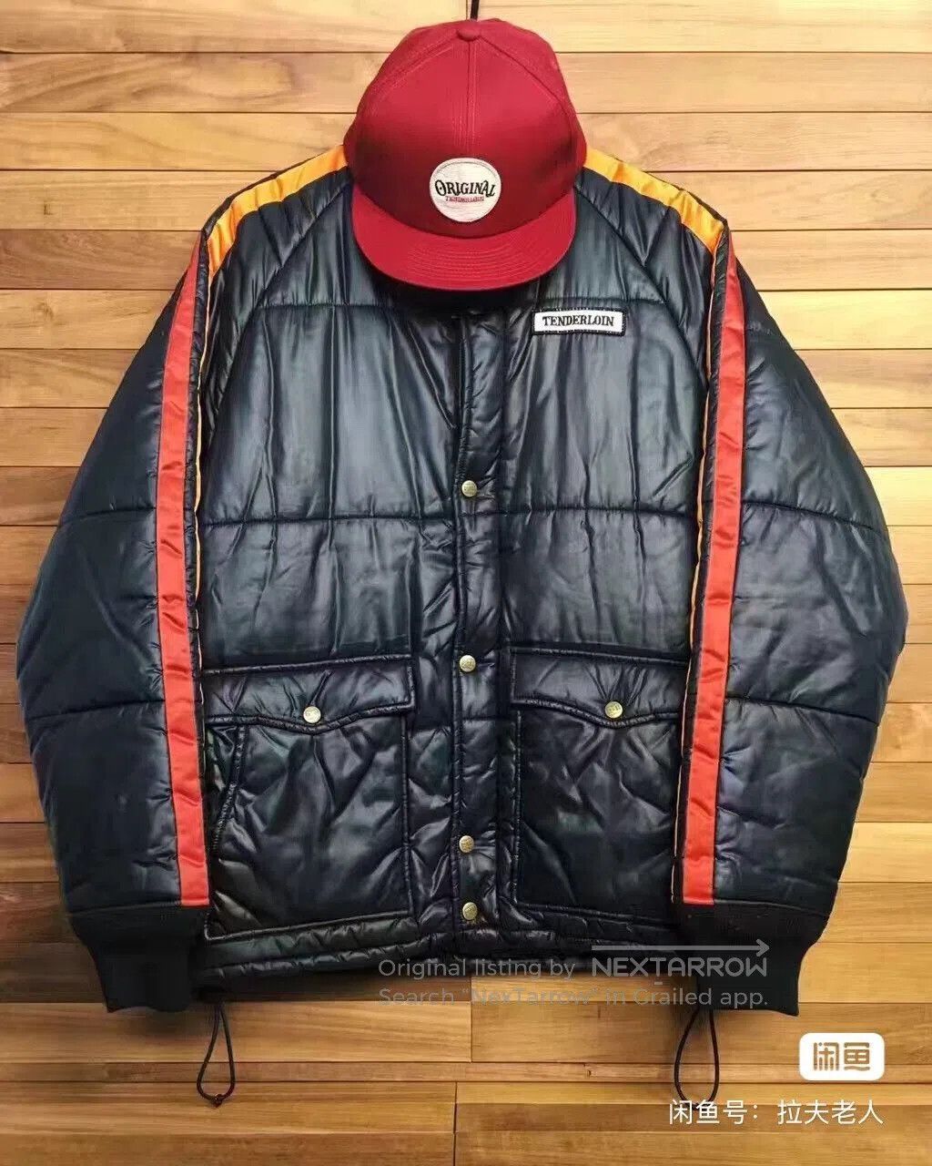 Tenderloin TENDERLOIN Racing Jacket Black Cotton. Size US M / EU 48-50 / 2 - 1 Thumbnail
