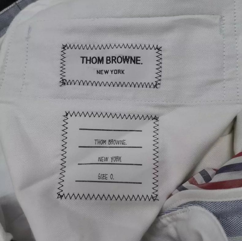 Thom Browne Thom browne Size0 Haze blue suit pants Size US 27 - 4 Thumbnail