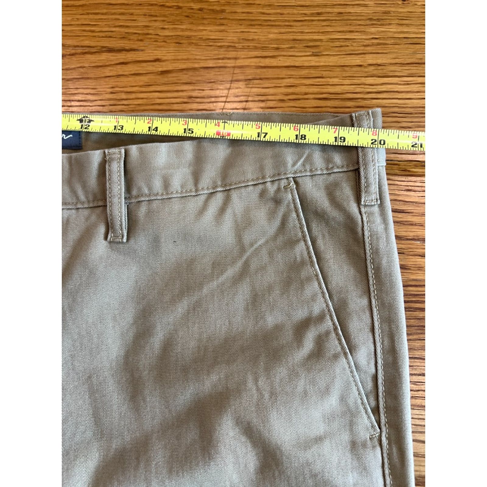 Eddie Bauer VINTAGE Eddie Bauer Men’s Chino Pants Flat Front Business Formal Casual 40x33 Beige Size US 40 / EU 56 - 6 Thumbnail