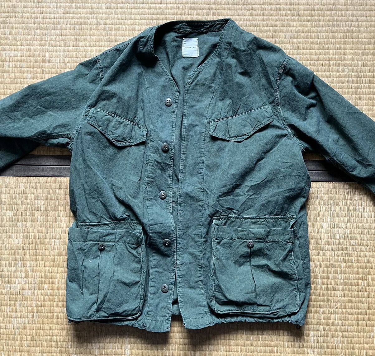 Sage De Cret Compact CotHemp Fatigue Jacket Size US L / EU 52-54 / 3 - 1 Thumbnail