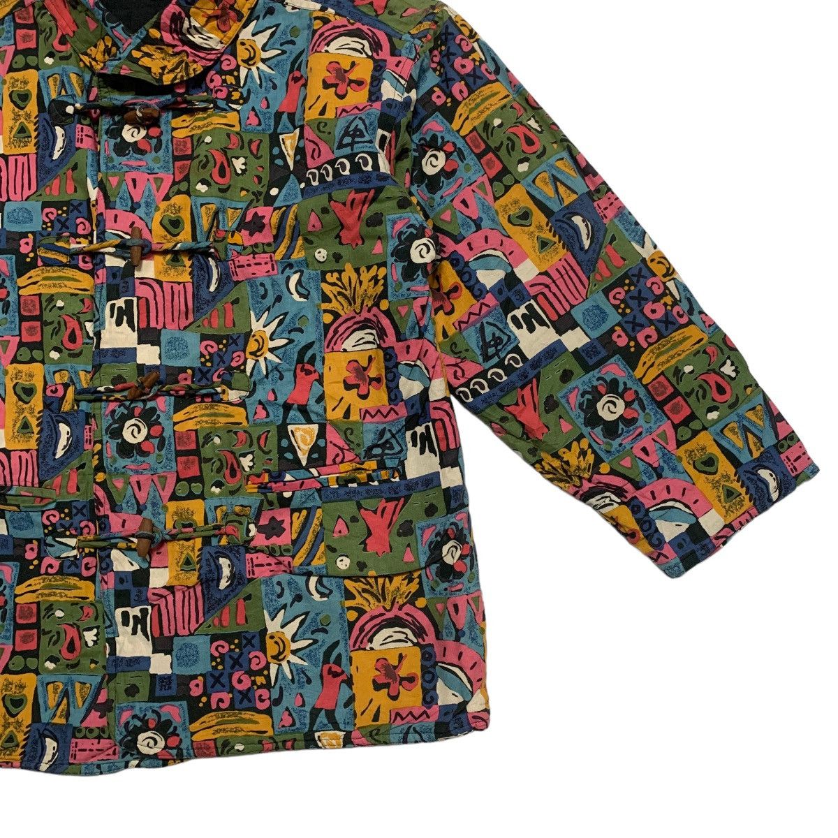 Japanese Brand Japanese Brand Nice Design Multicolor Fullprint Jacket Size US L / EU 52-54 / 3 - 3 Thumbnail